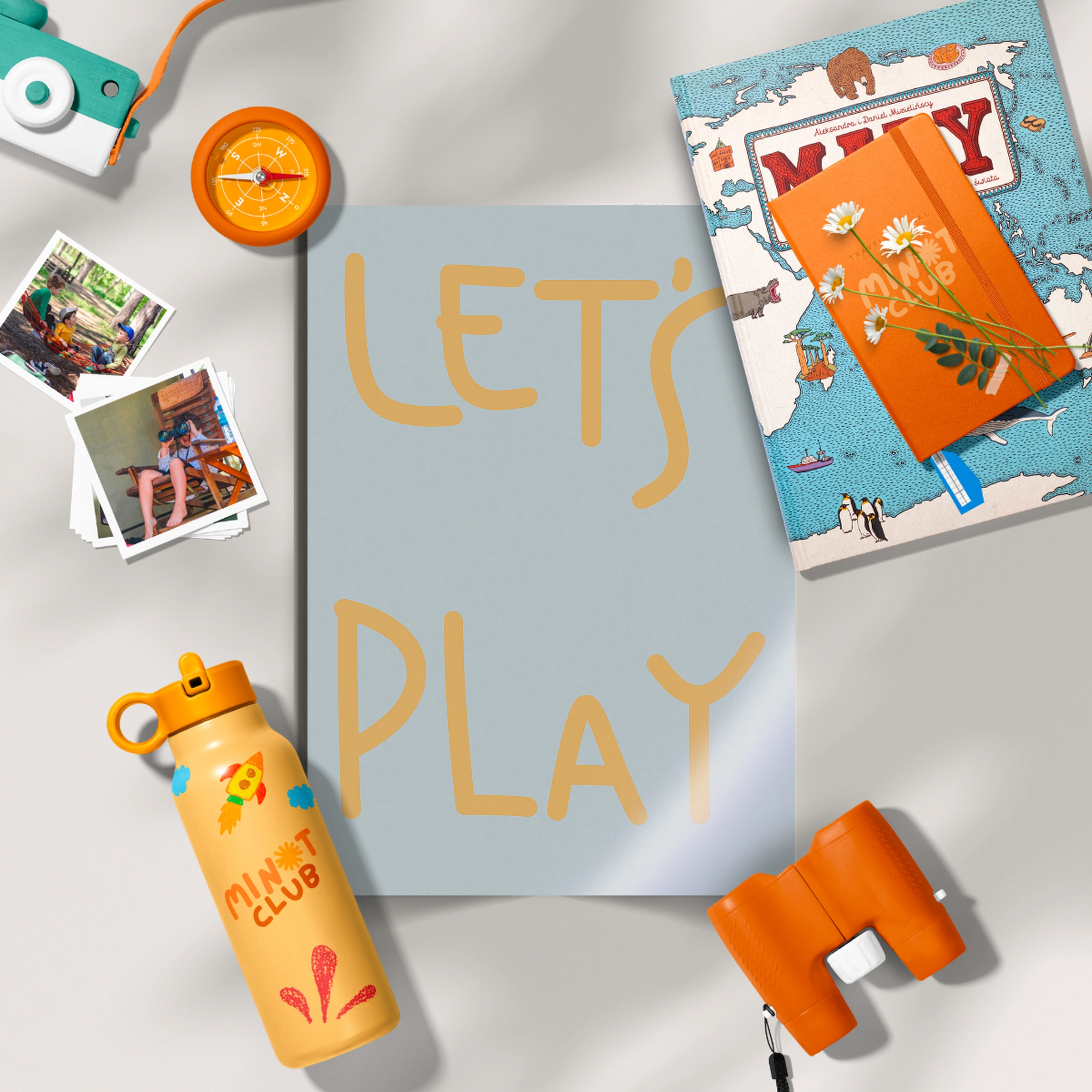 Let's Play Nursery Print