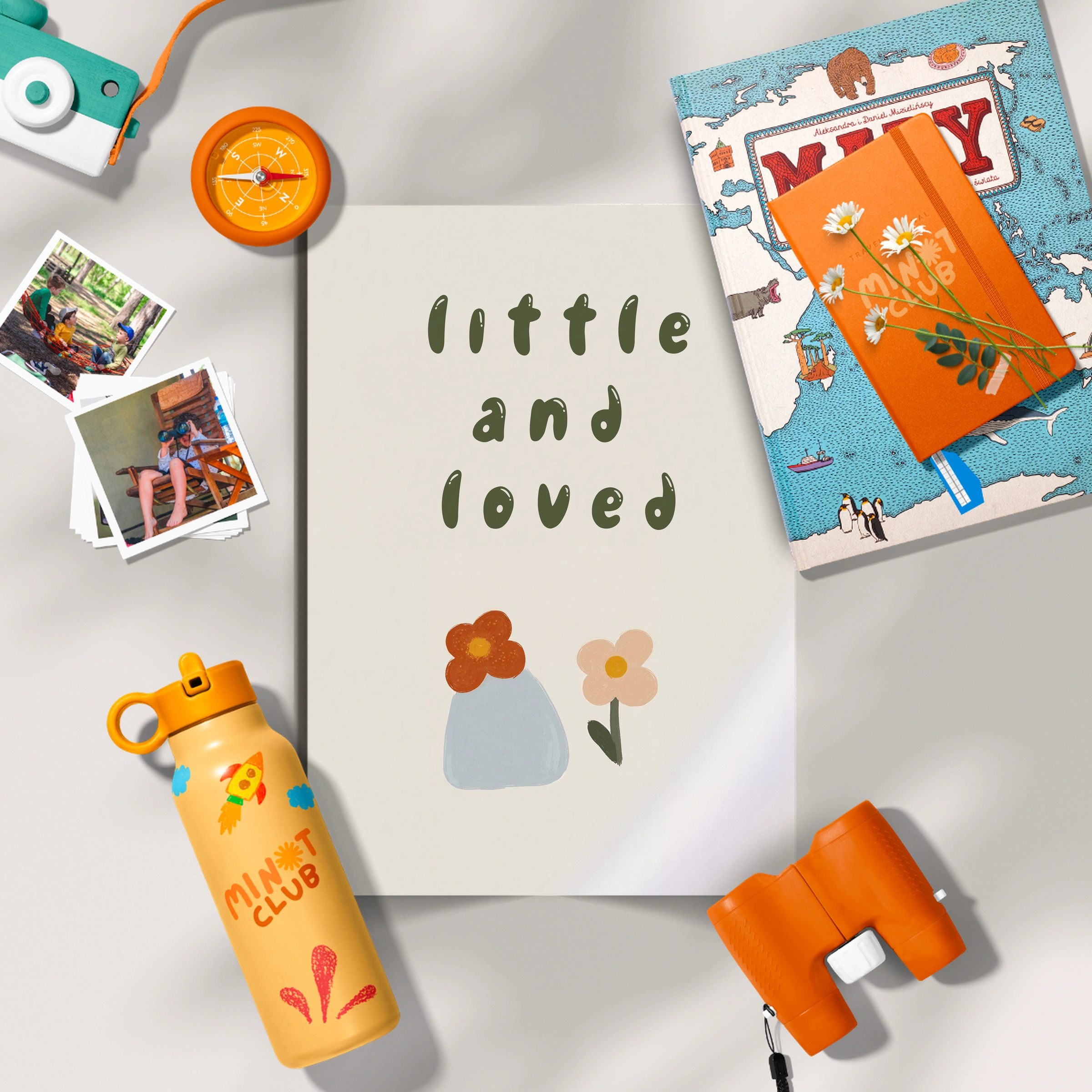 Little and Loved Nursery Print