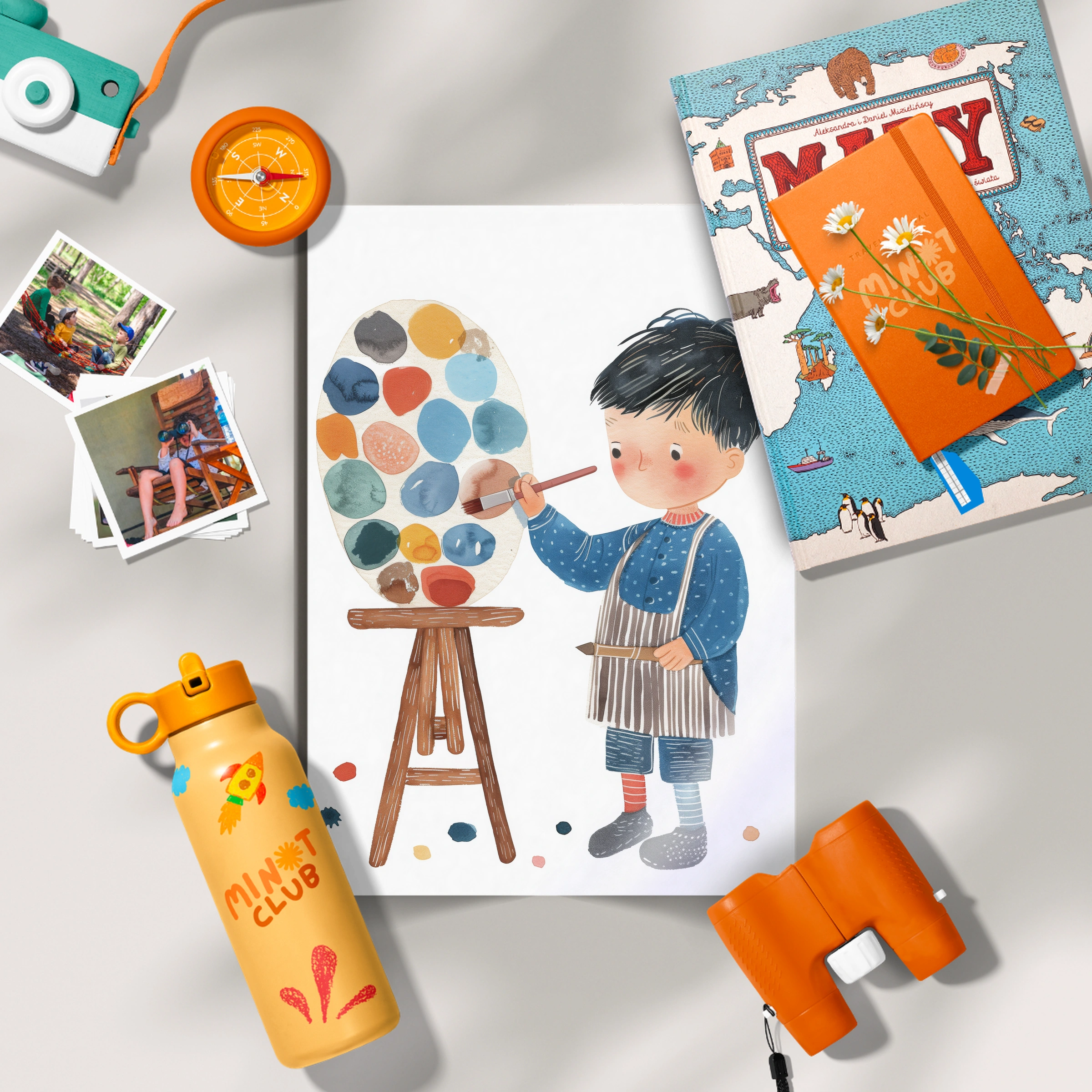 Little Artist Nursery Print