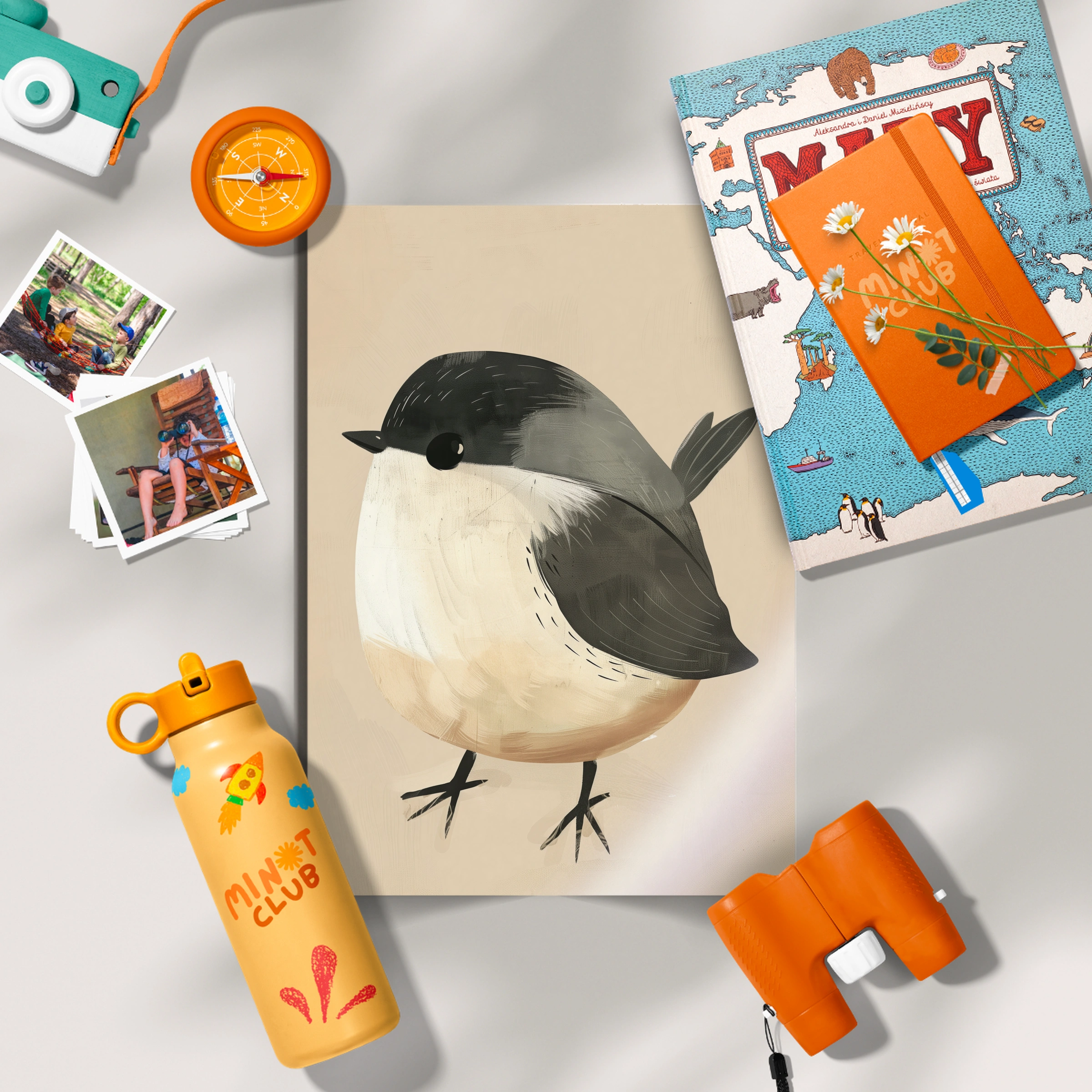 Little Chickadee Nursery Print
