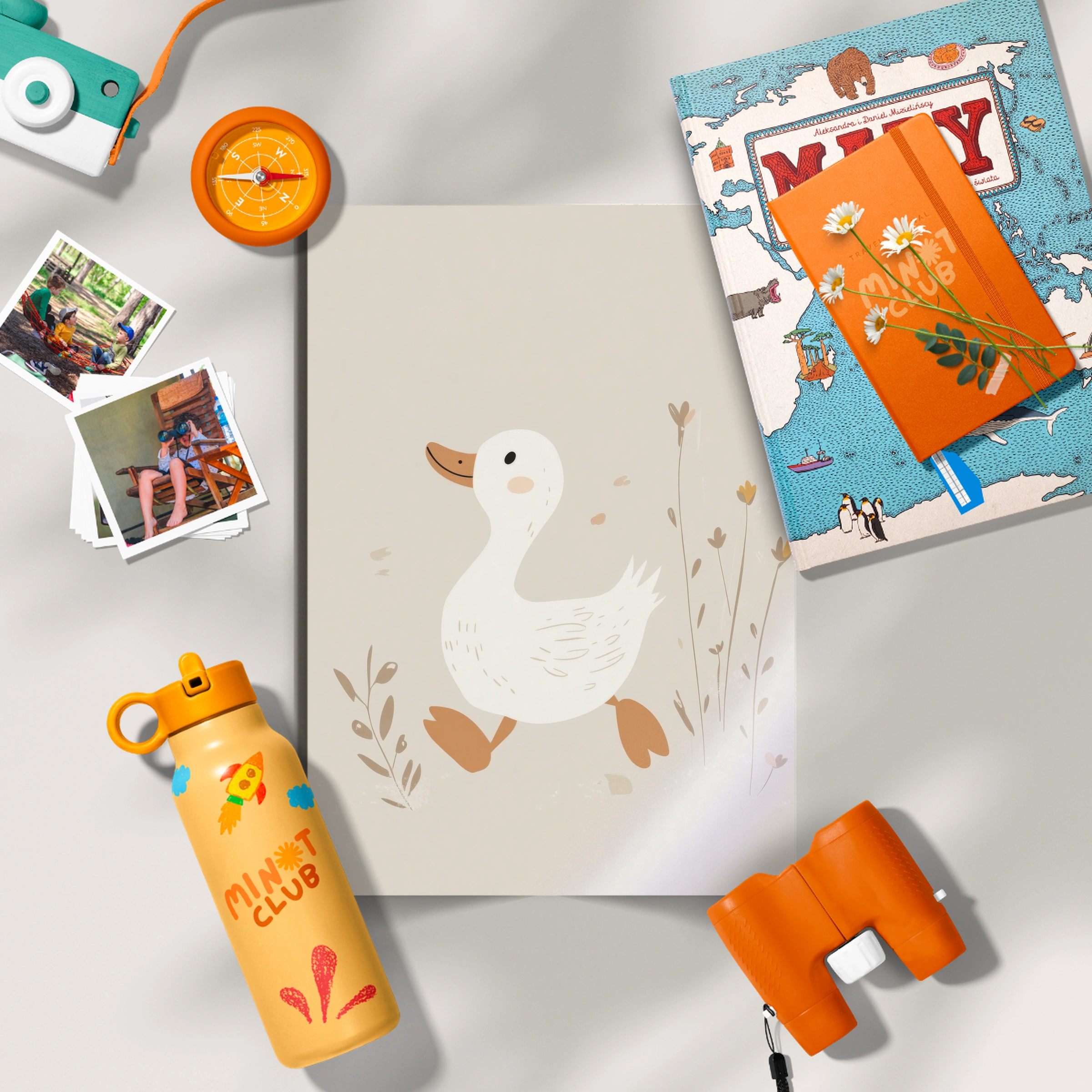 Little Duckling Nursery Print