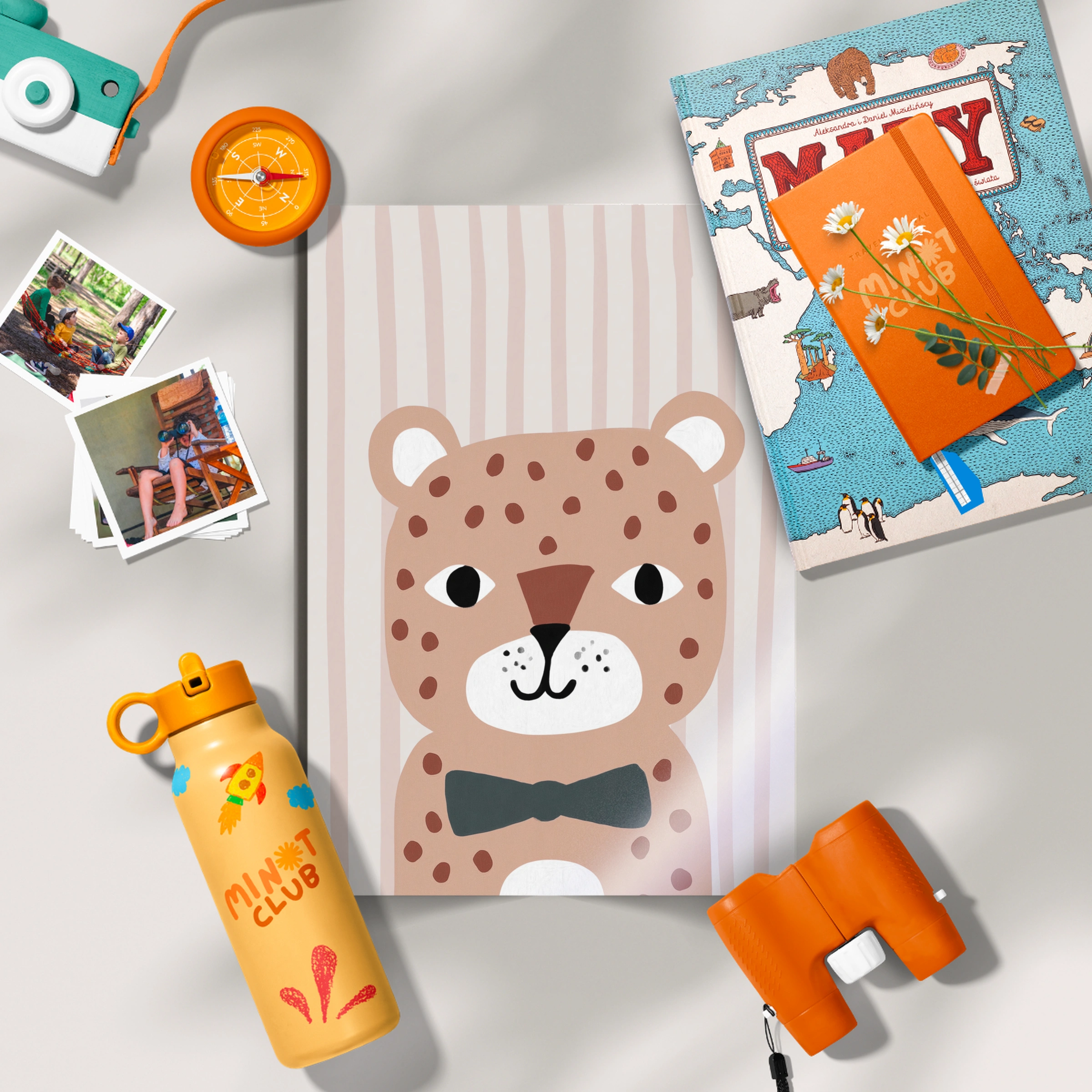 Little Leopard Nursery Print
