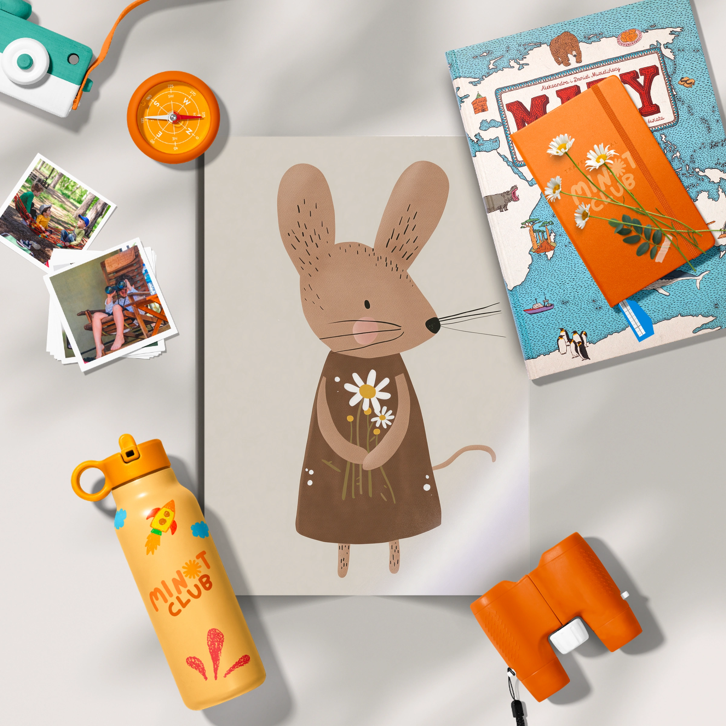 Little Mouse Nursery Print
