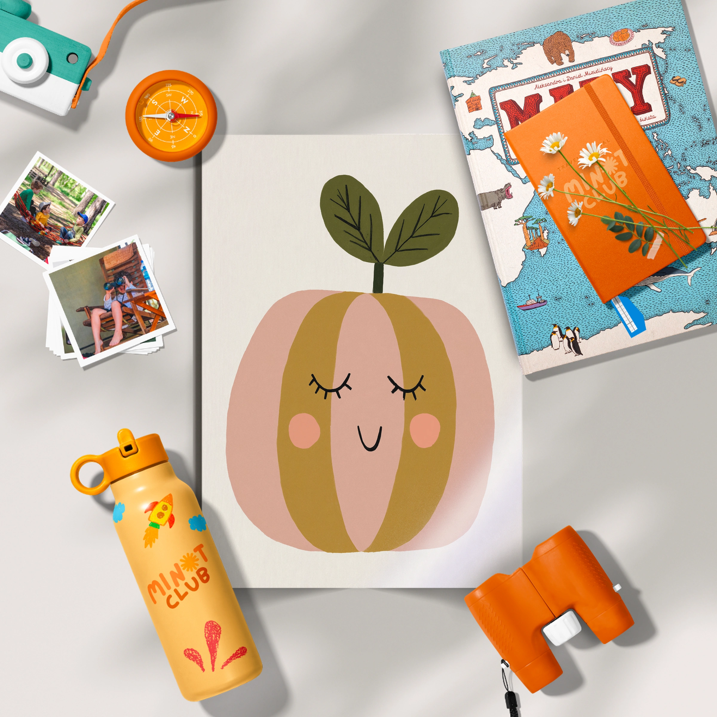 Little Pumpkin Nursery Print