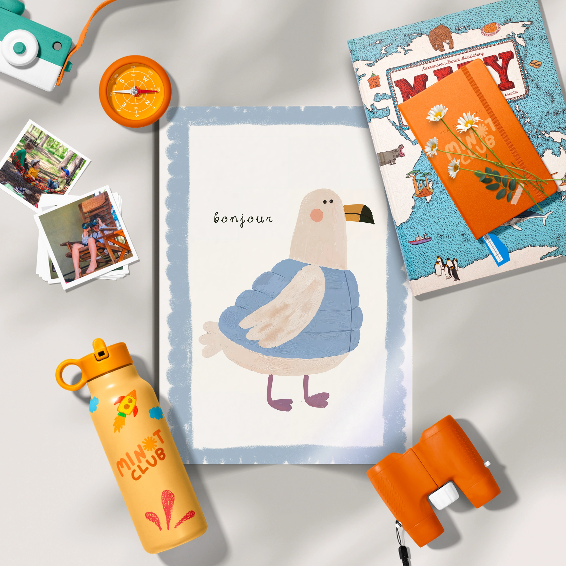 Little Seagull Nursery Print