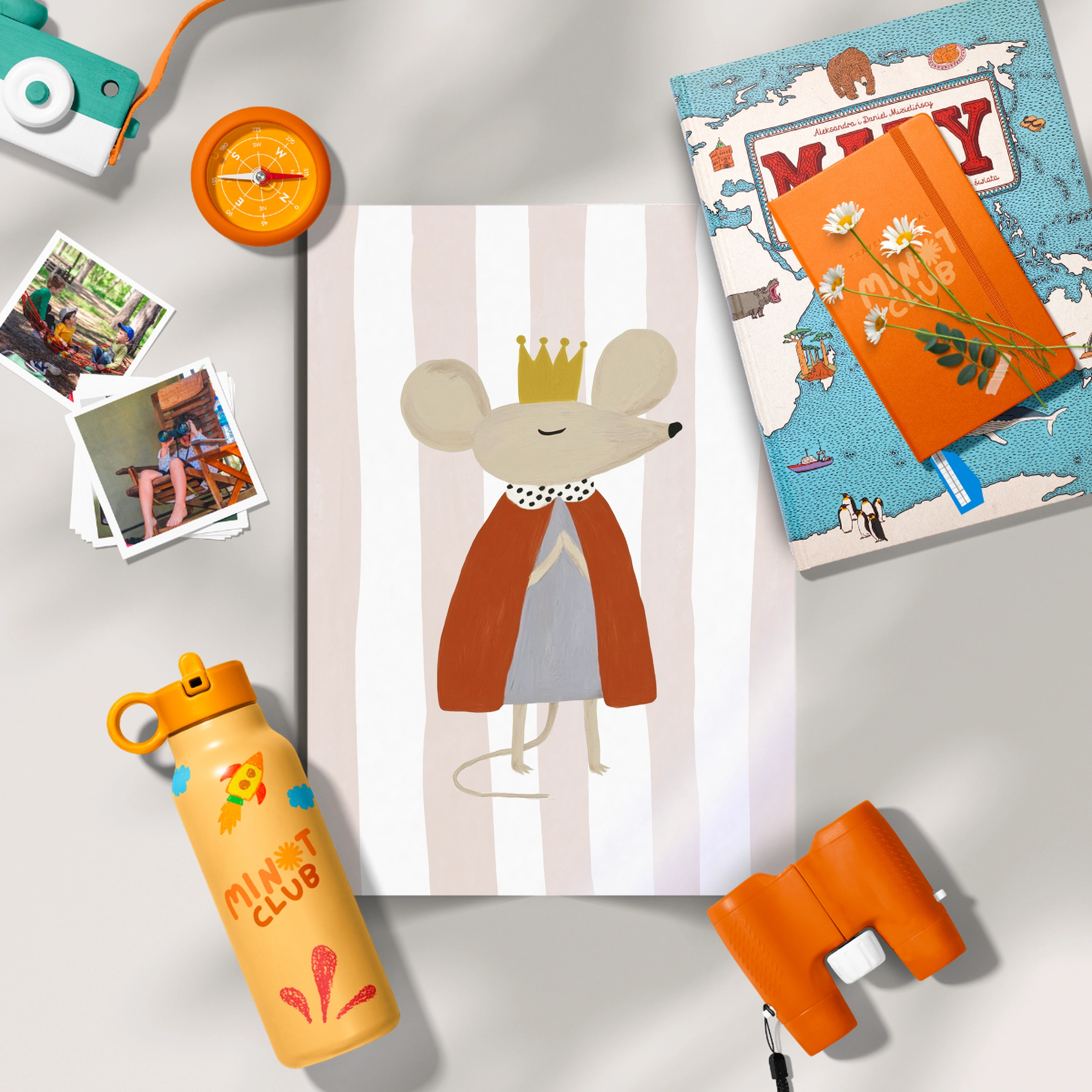 Little Standing Mouse Nursery Print