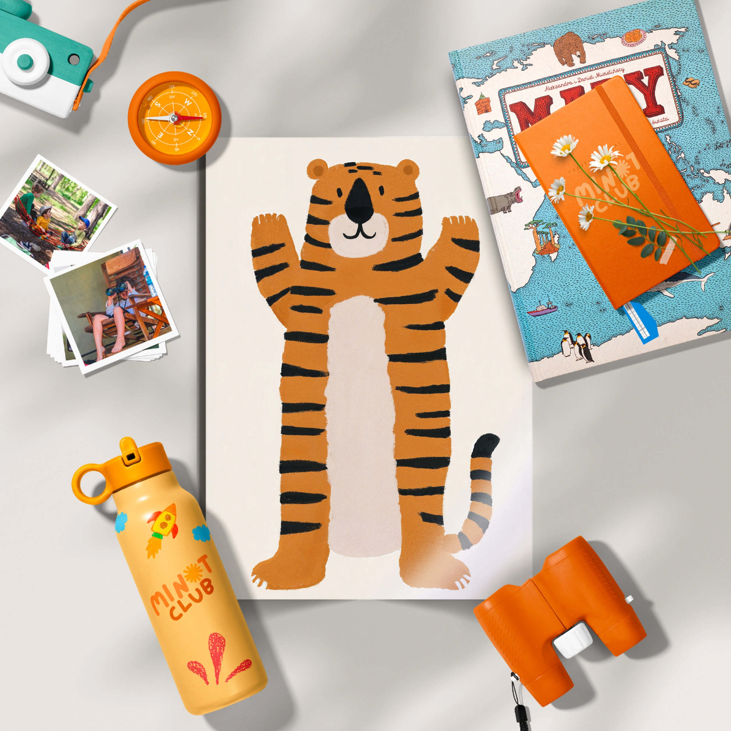 Little Tiger Nursery Print