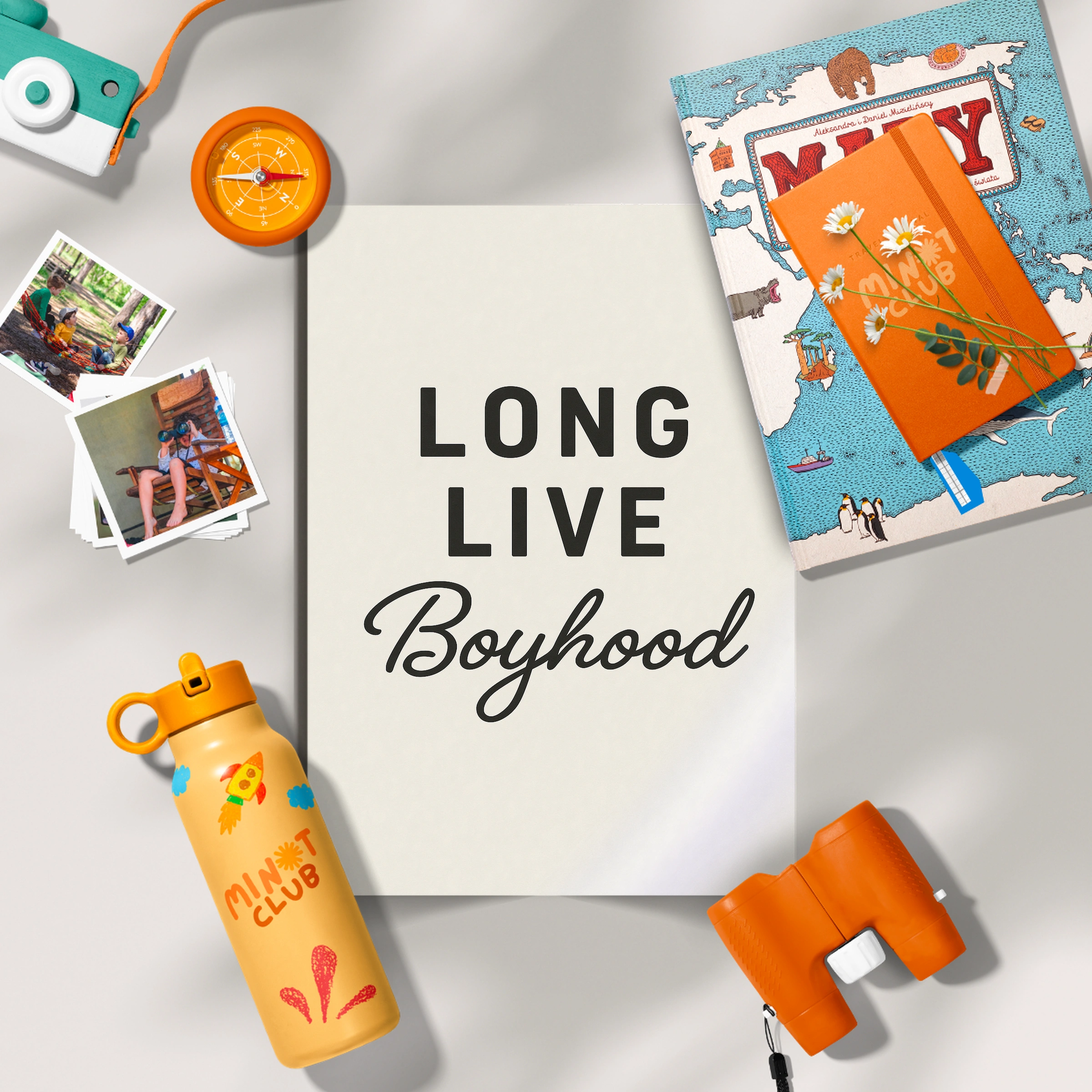 Long Live Boyhood Five Nursery Print