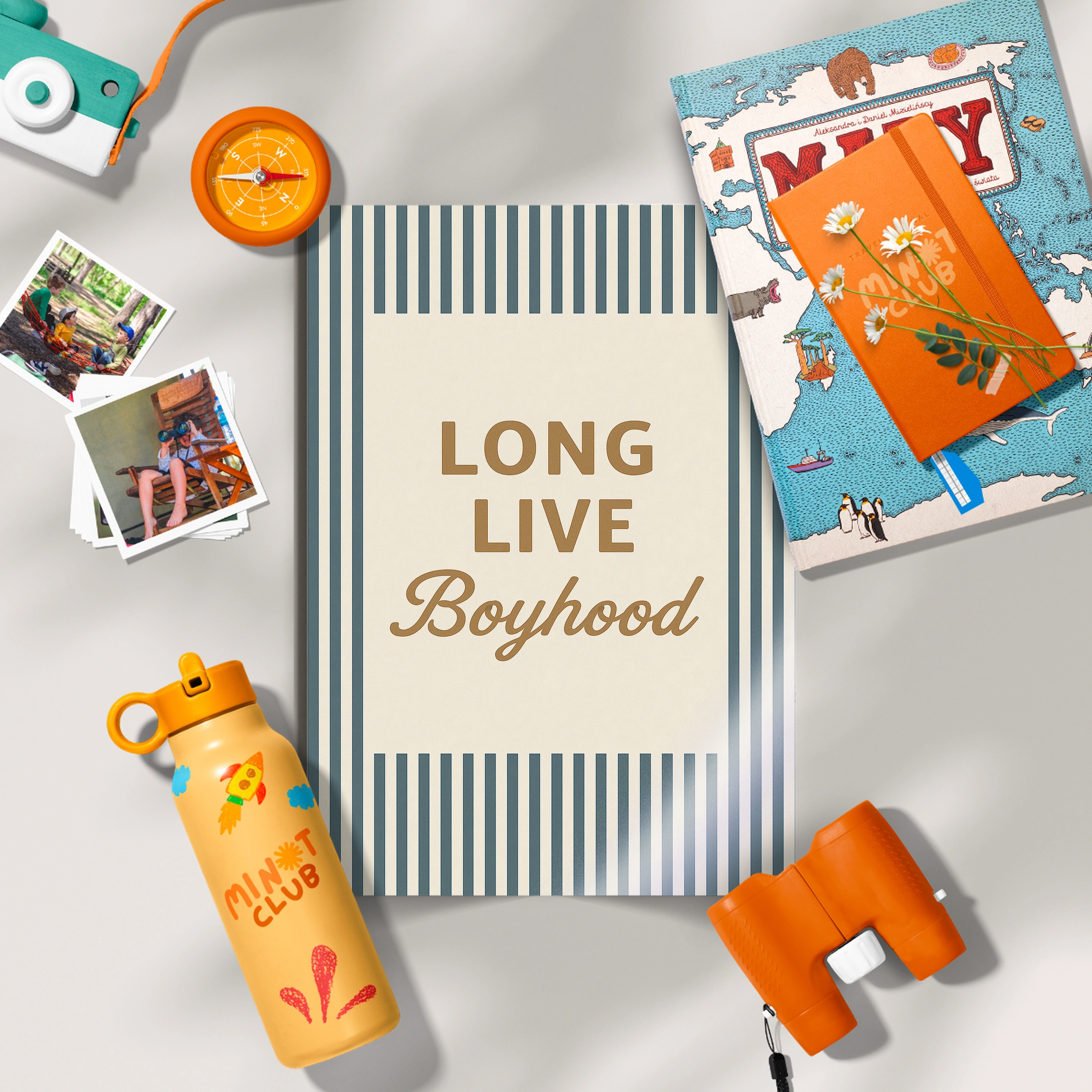 Long Live Boyhood Four Nursery Print