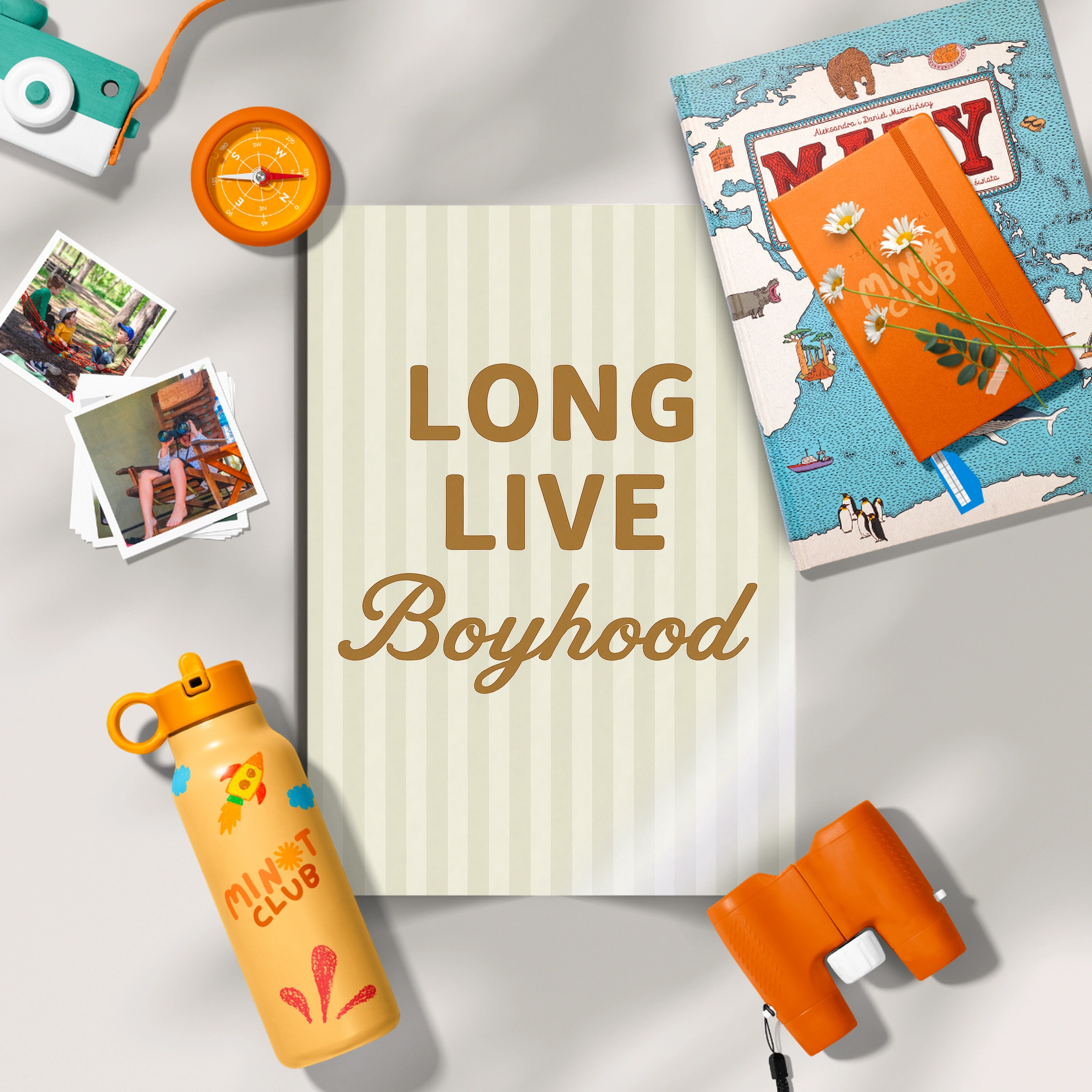 Long Live Boyhood Nursery Print