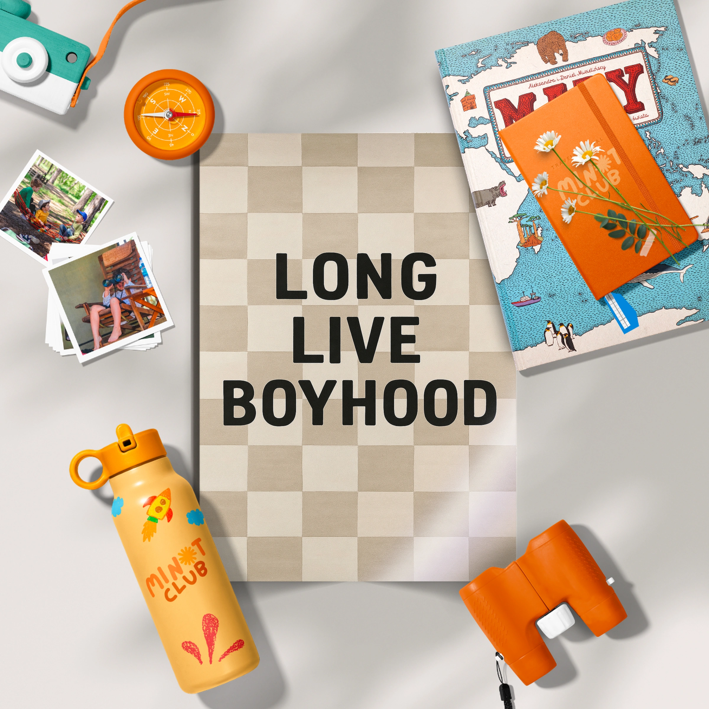 Long Live Boyhood Three Nursery Print