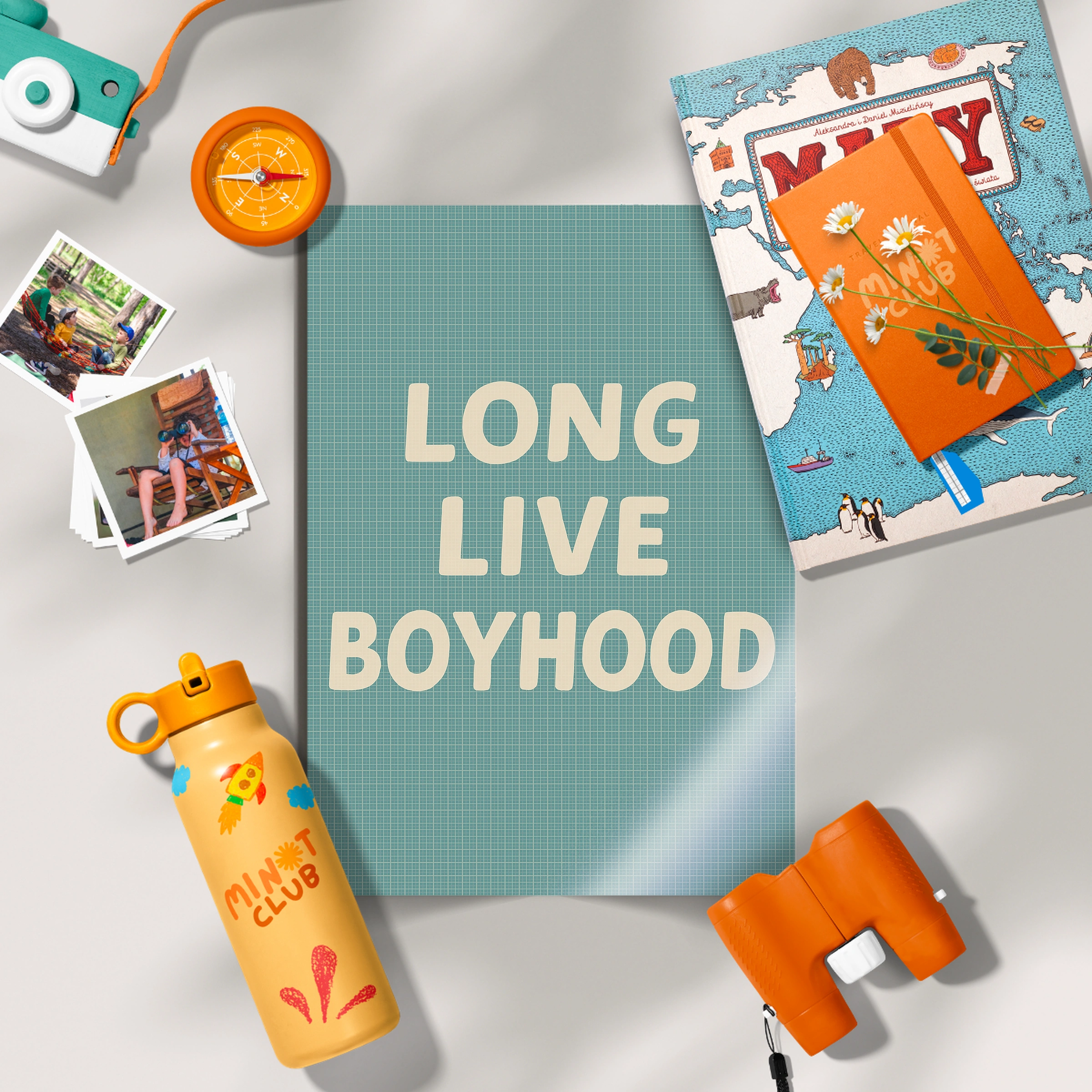 Long Live Boyhood Two Nursery Print