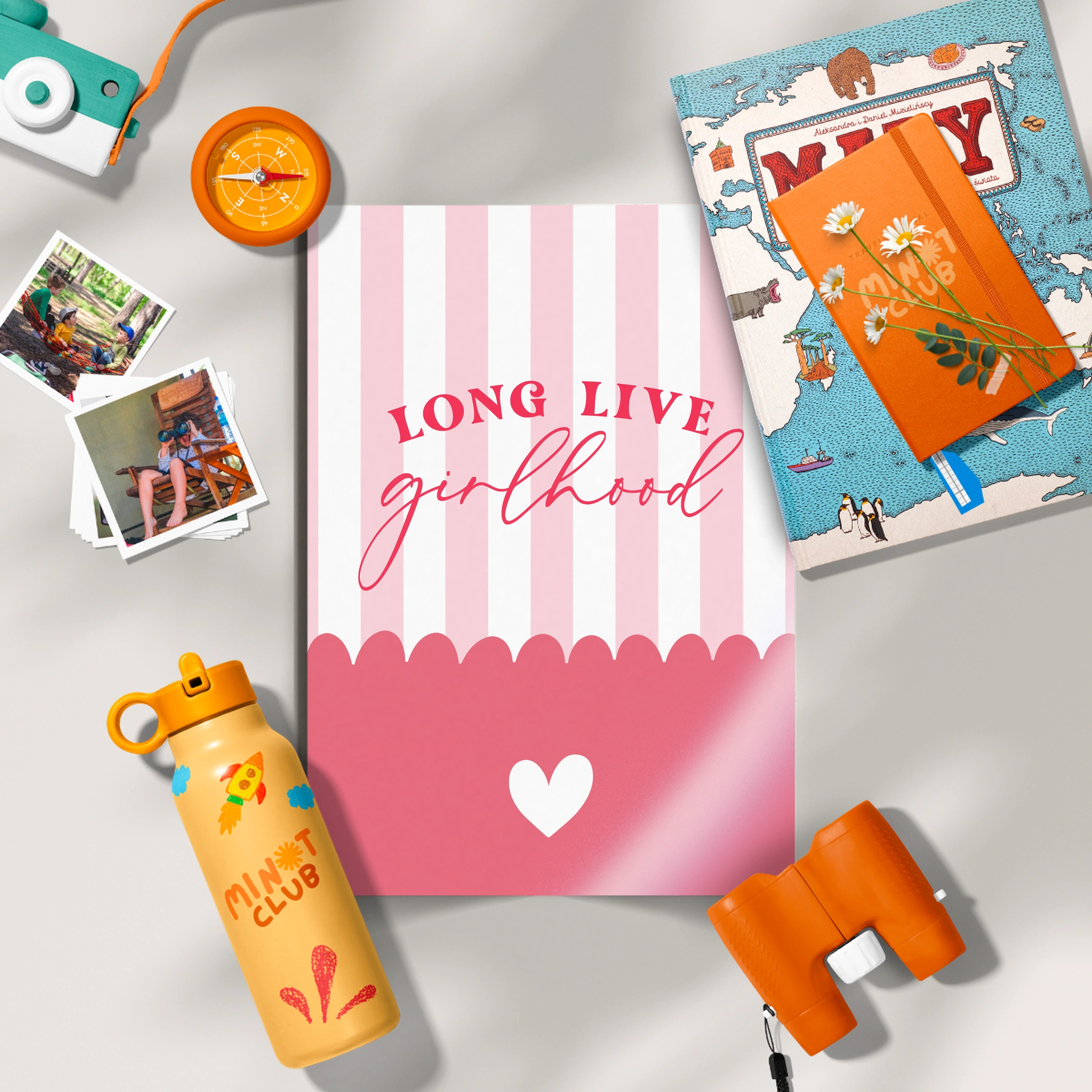 Long Live Girlhood Nursery Print