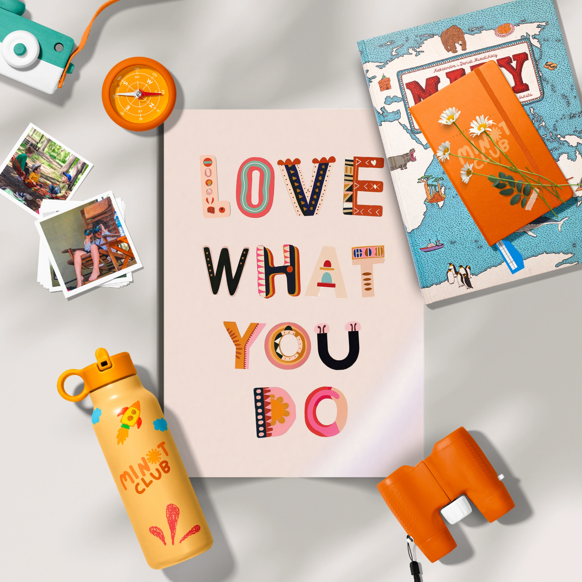 Love What You Do Nursery Print