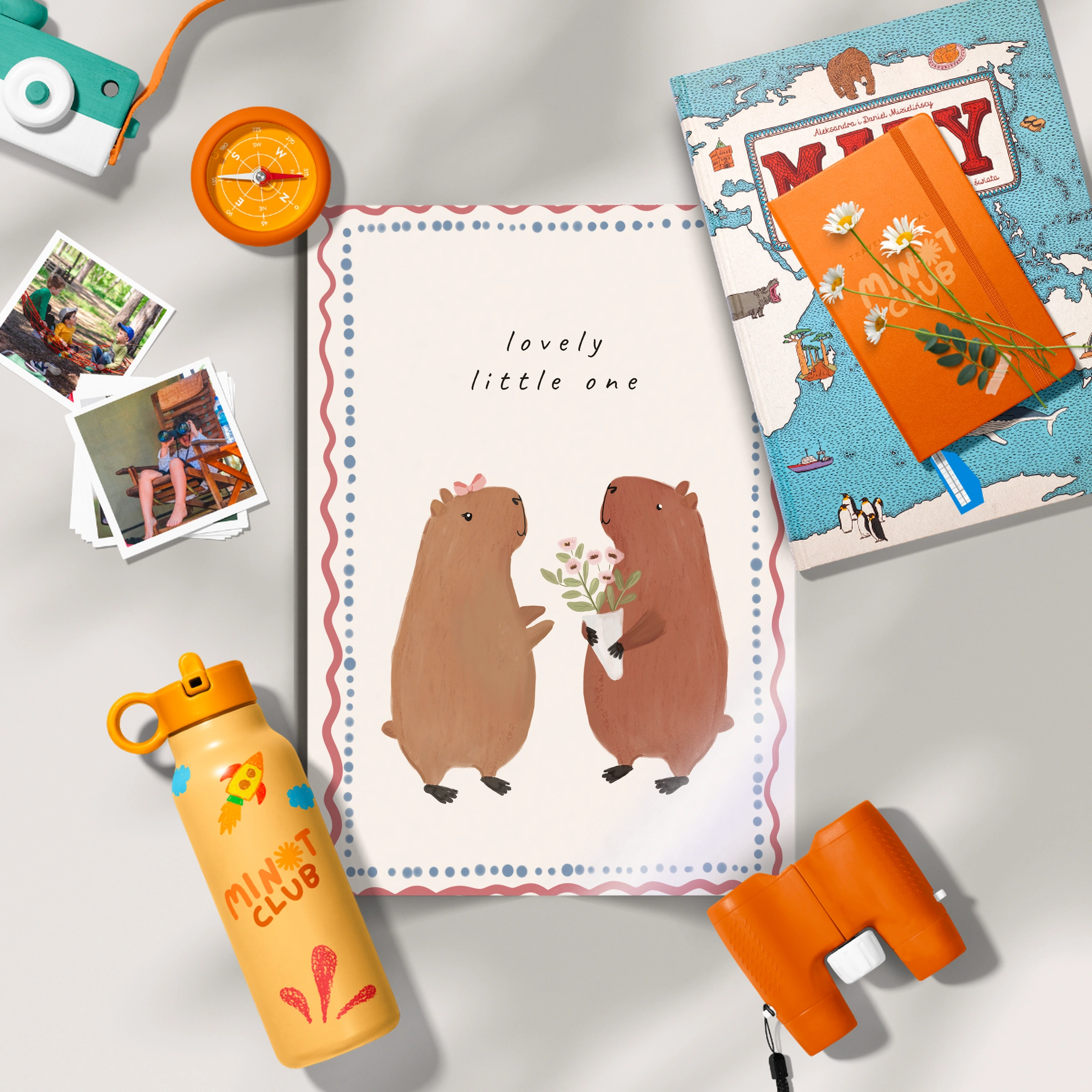 Lovely Little One Bears Nursery Print