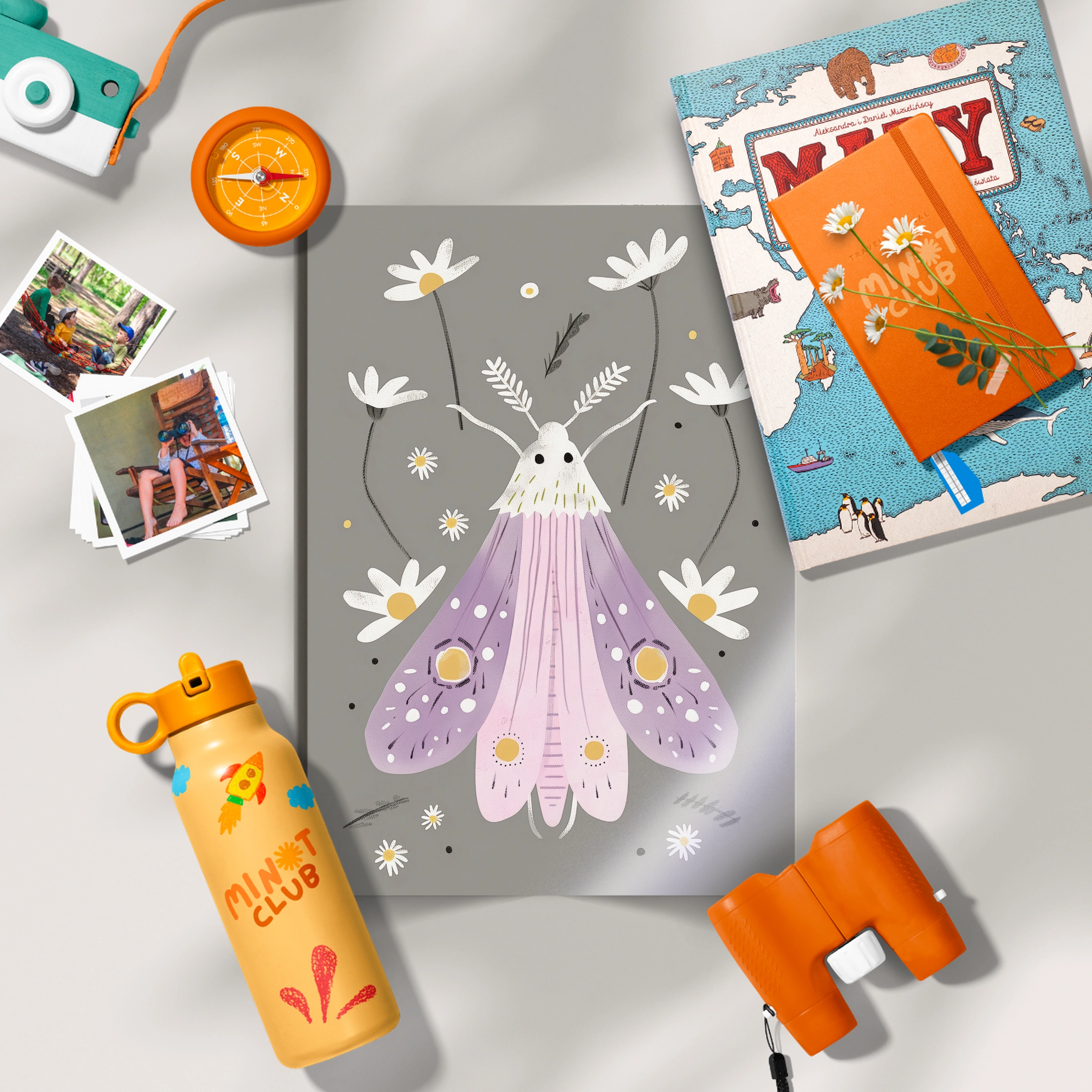 Luna Moth Nursery Print