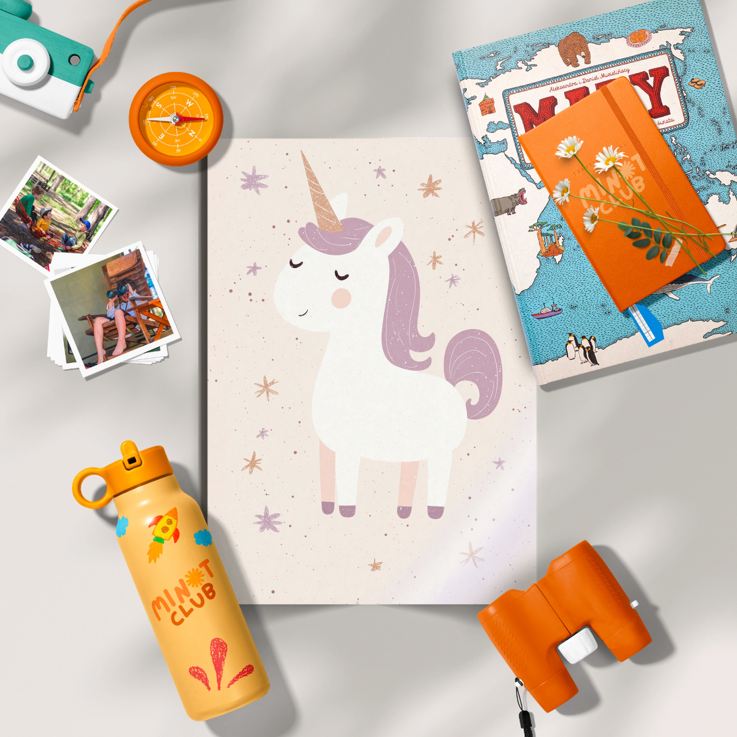 Magical Unicorn Nursery Print