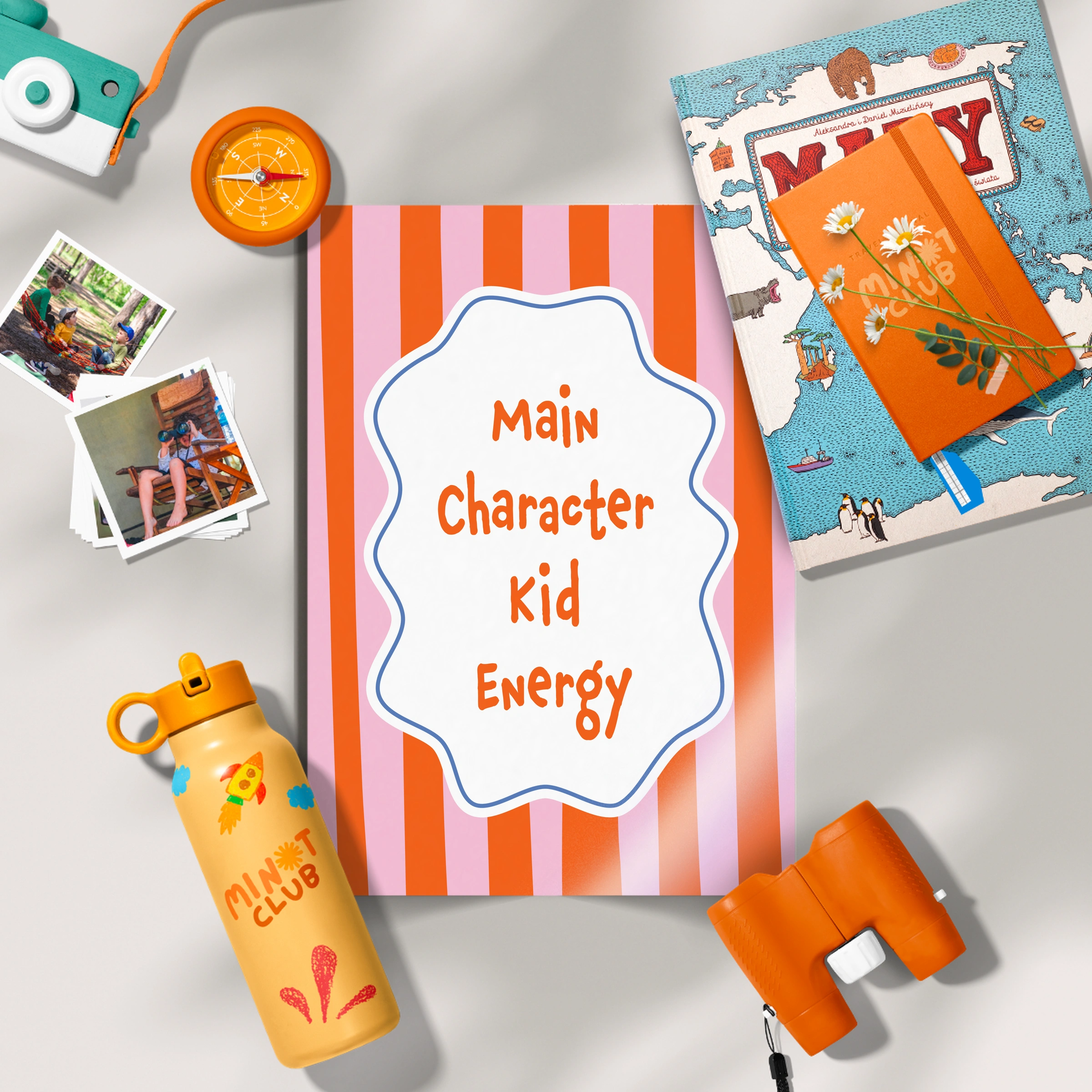 Main Character Kid Energy Nursery Print