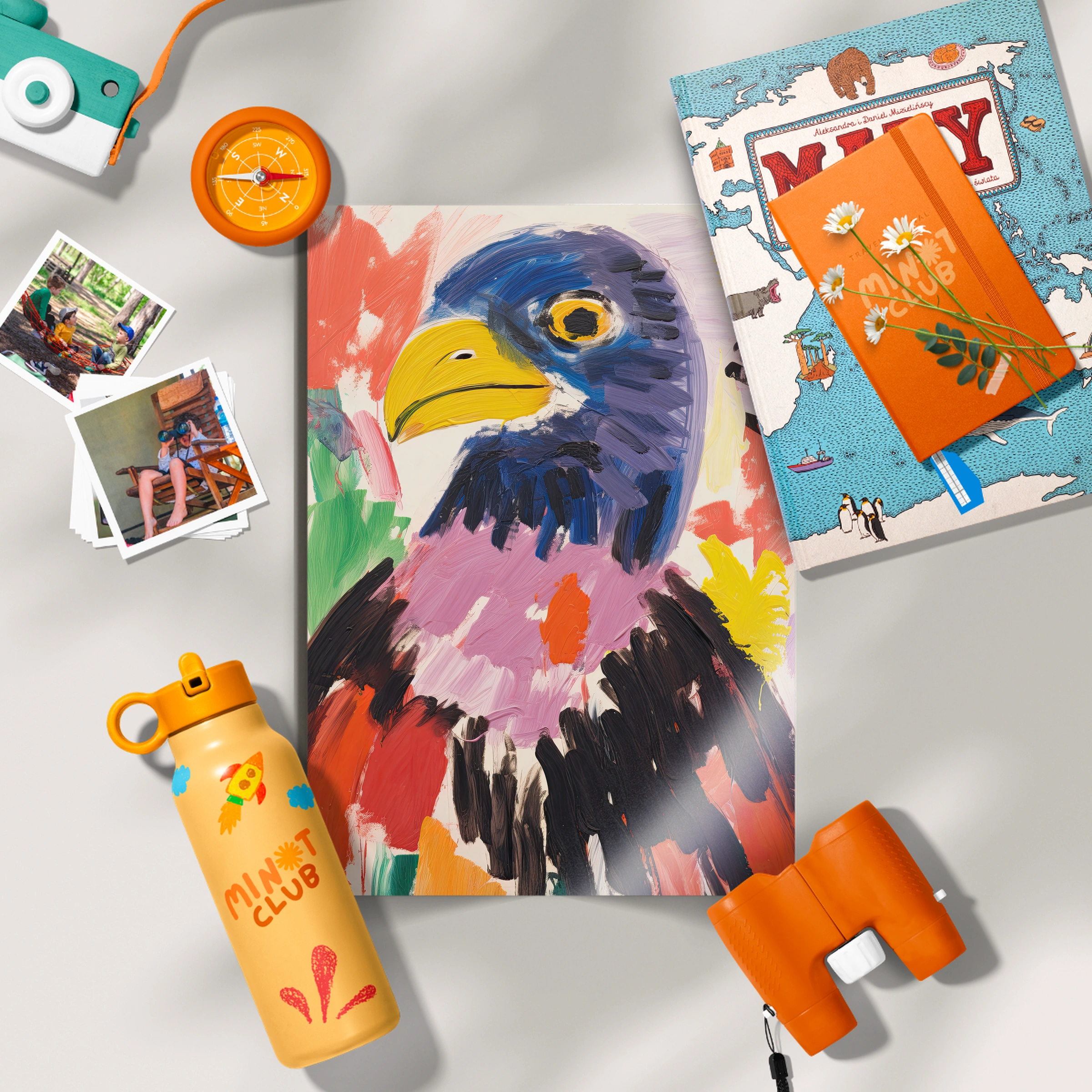 Majestic Eagle Nursery Print