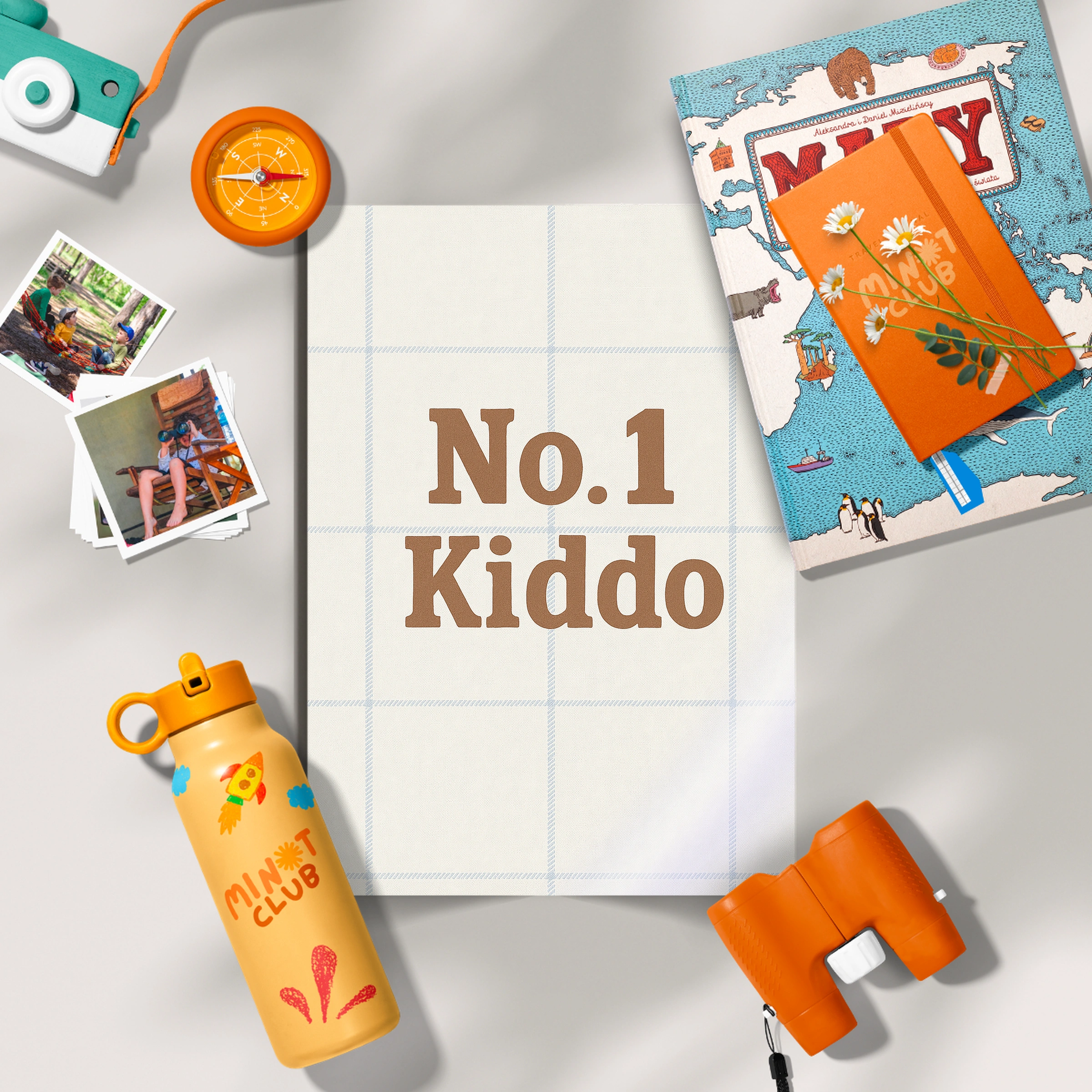 No.1 Kiddo Four Nursery Print