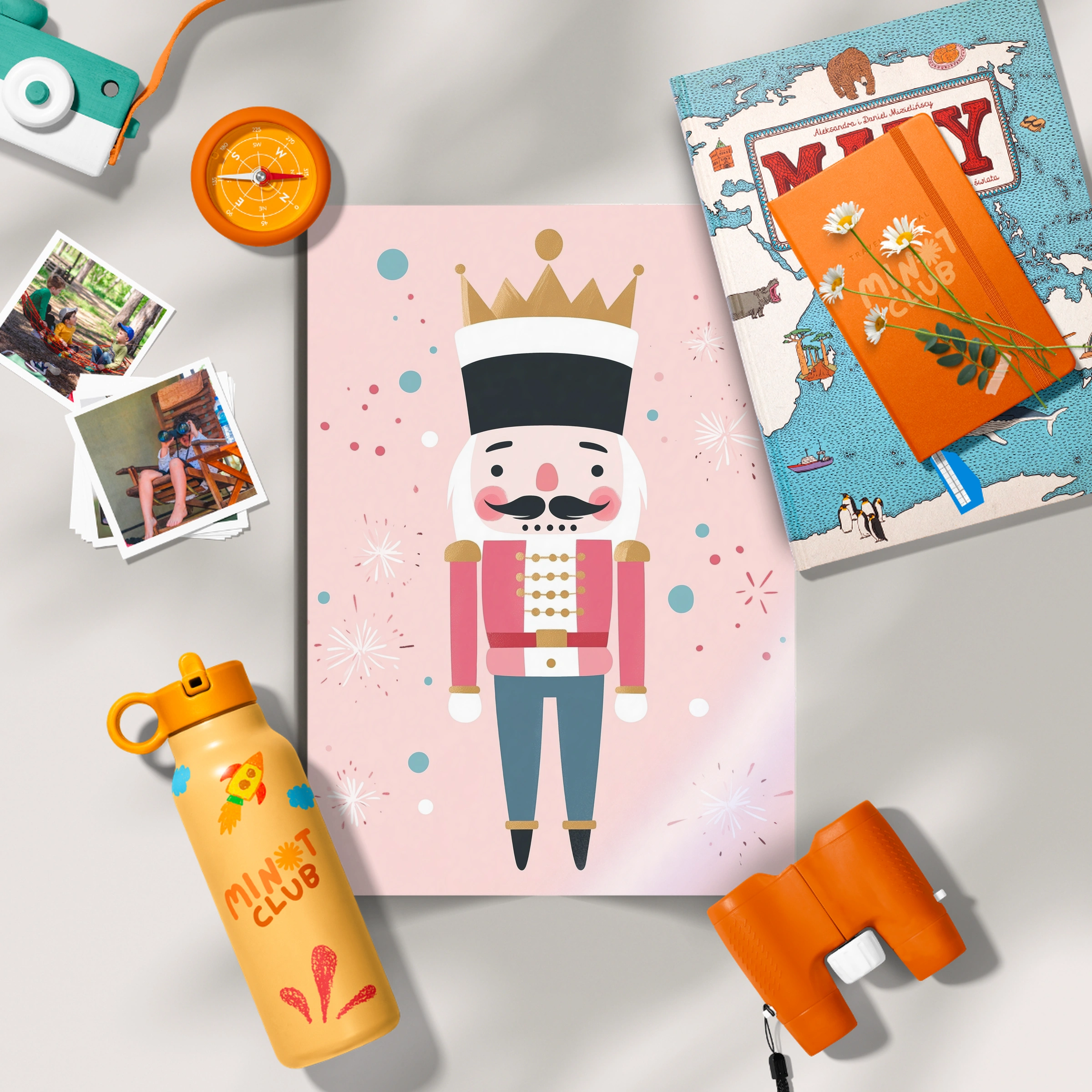 Nutcracker Christmas Print