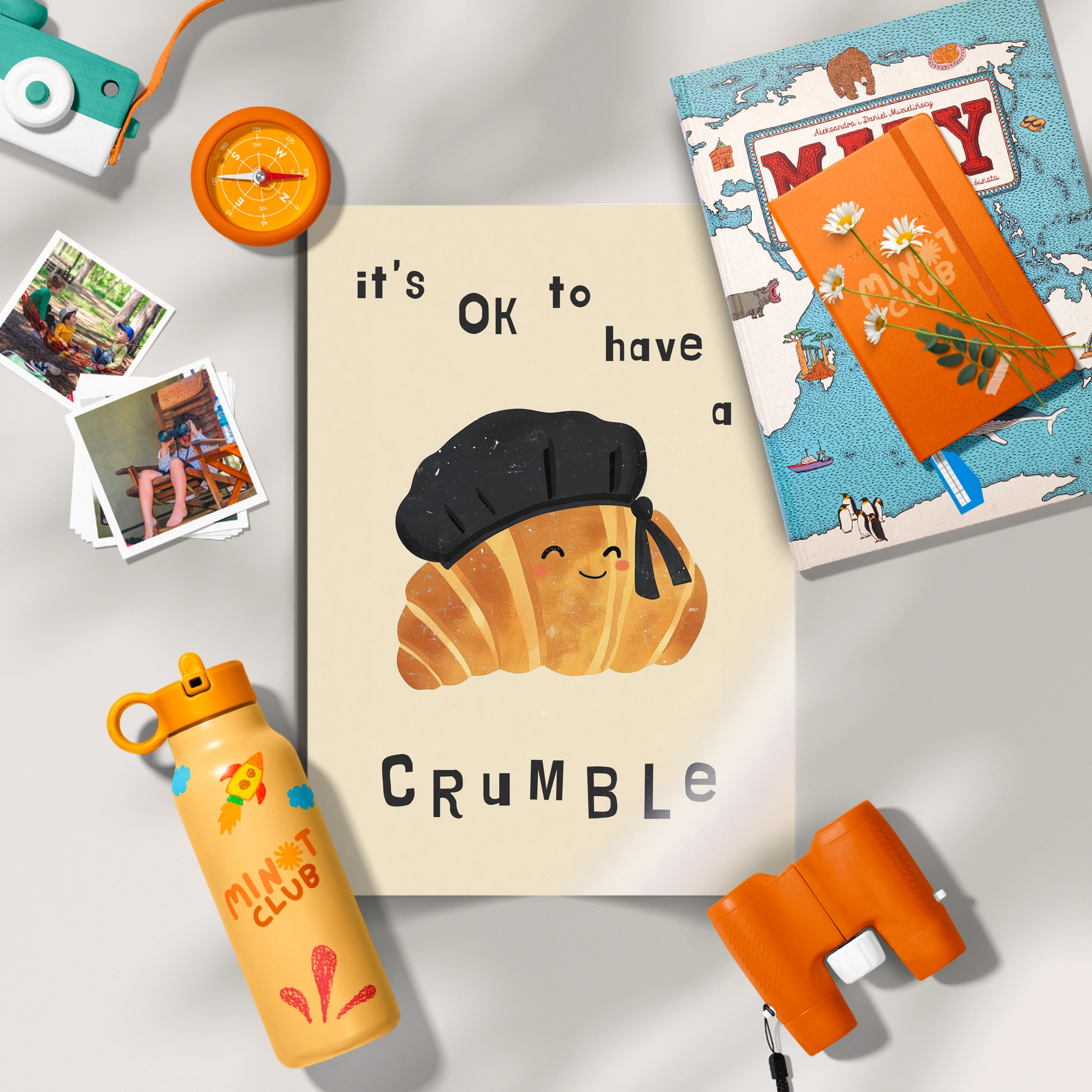 OK to Have a Crumble Nursery Print