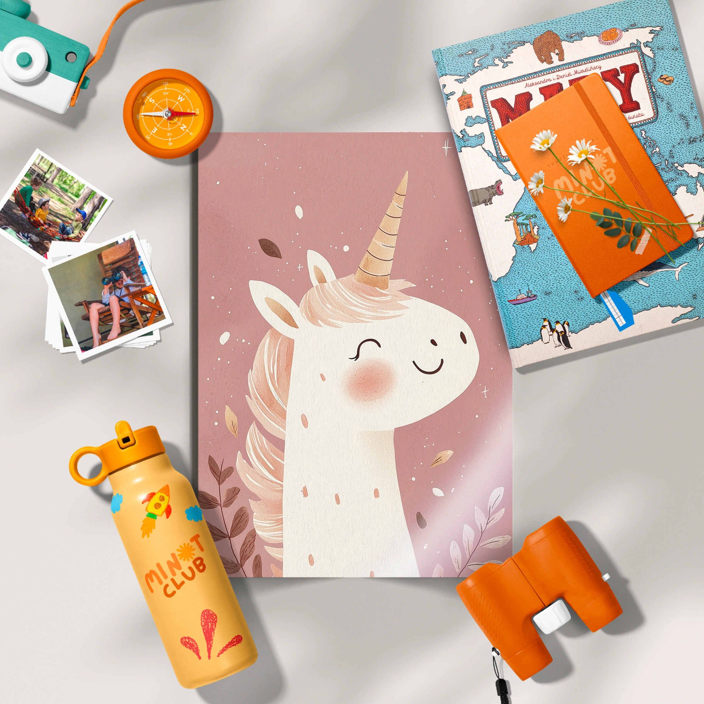 Pastel Unicorn Nursery Print