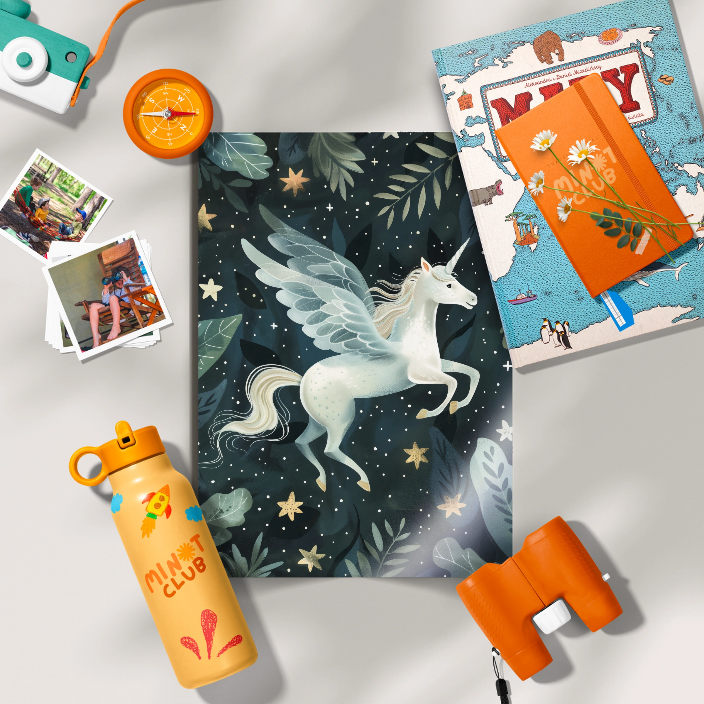 Pegasus in the Stars Nursery Print
