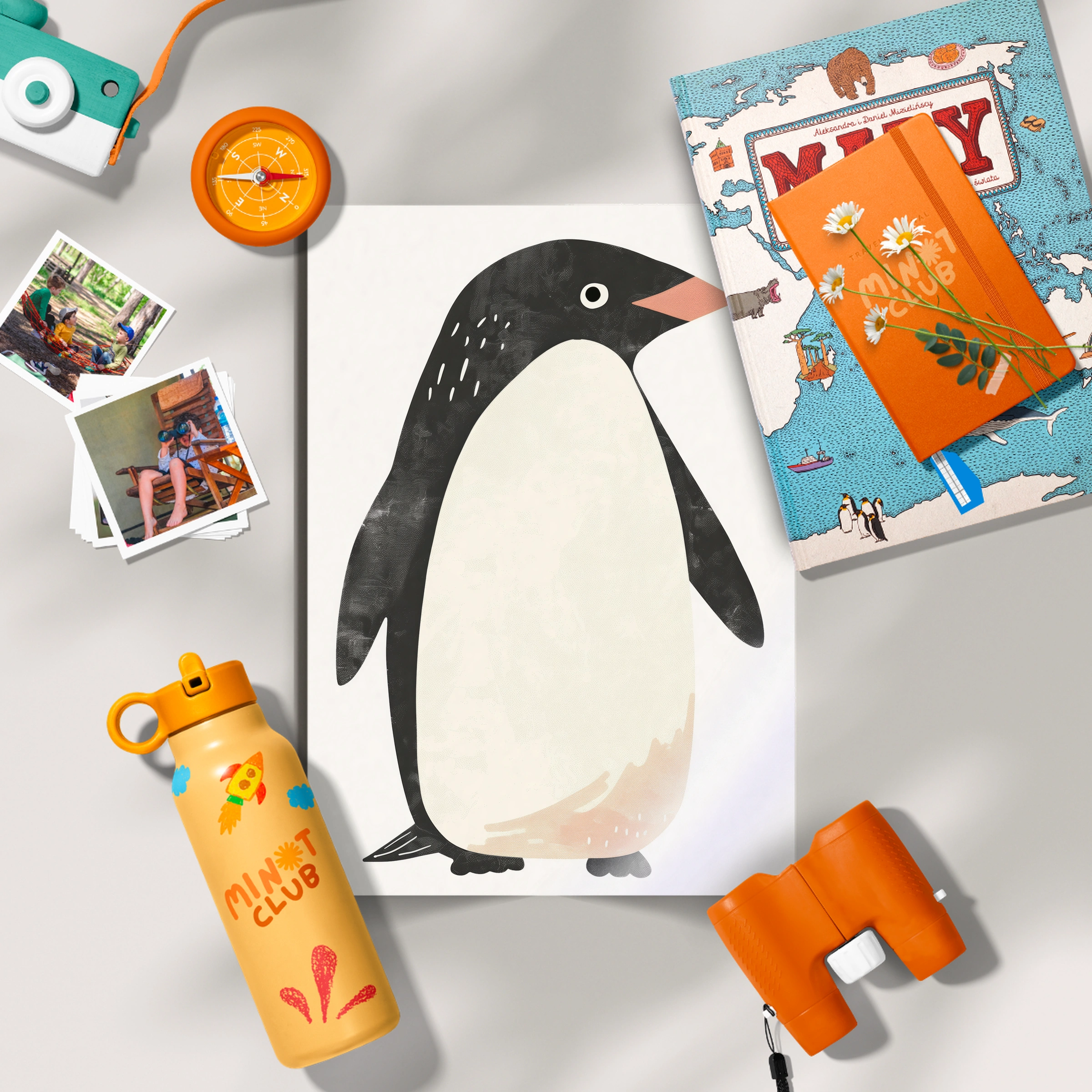 Penguin Nursery Print