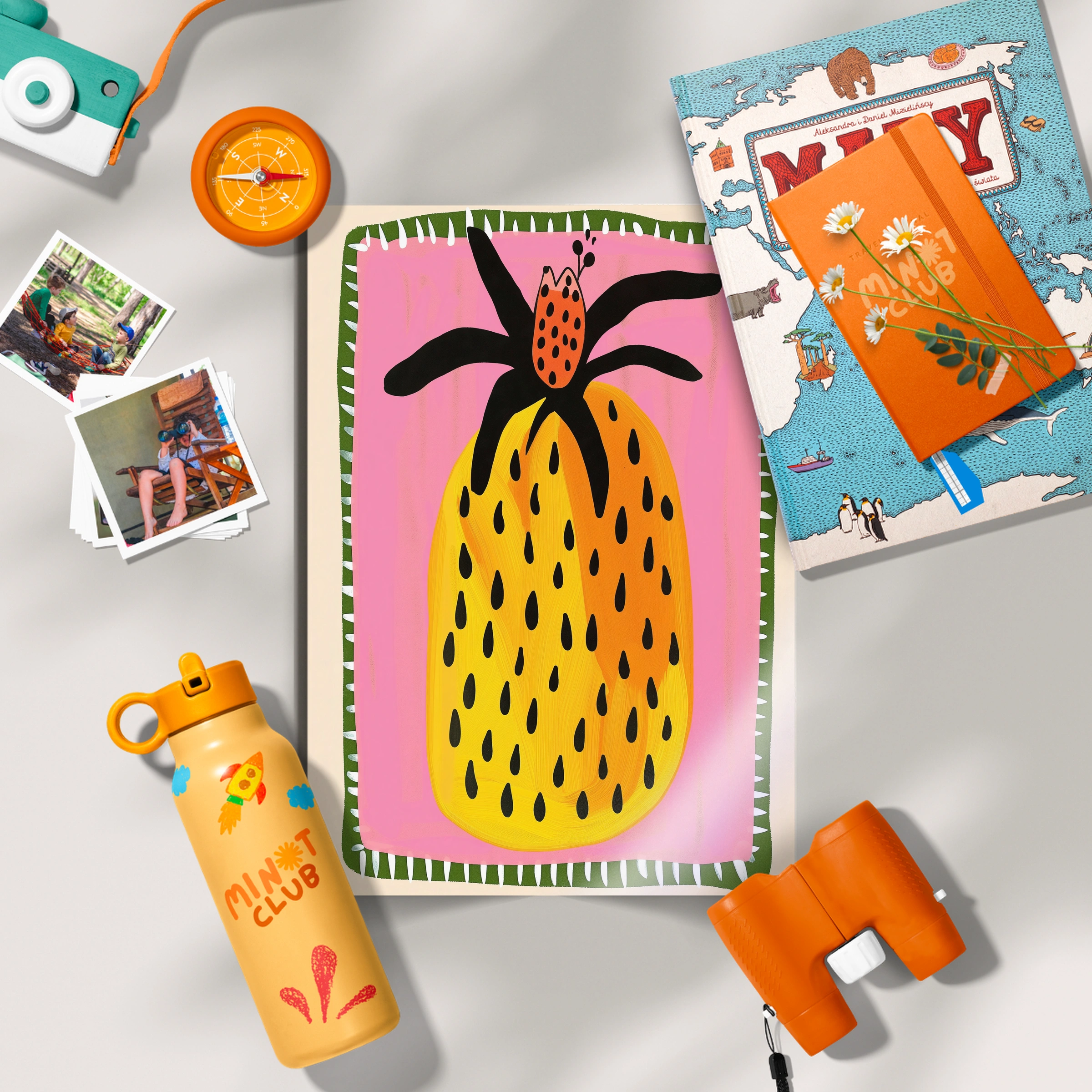 Pineapple Nursery Print