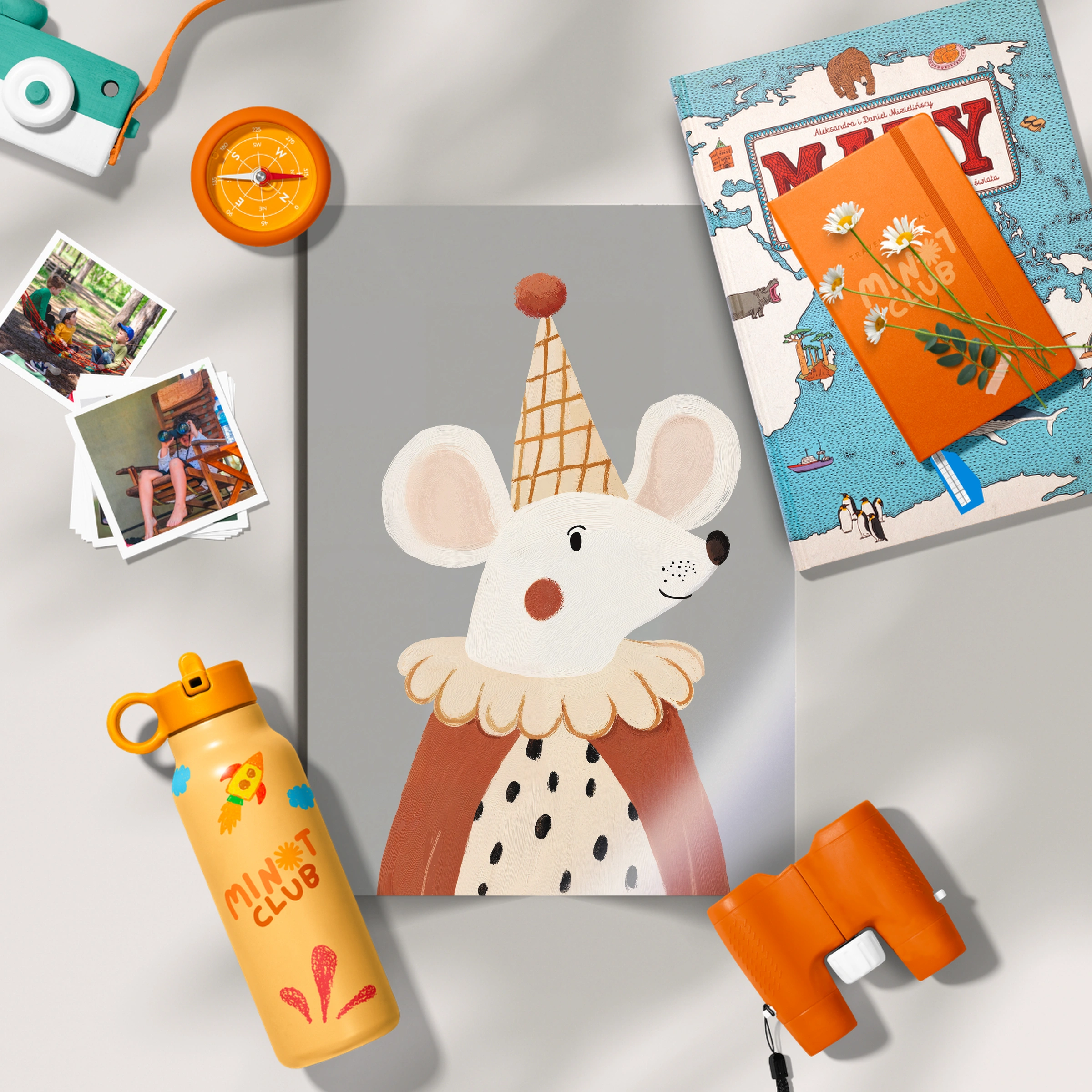 Queen Mouse Nursery Print
