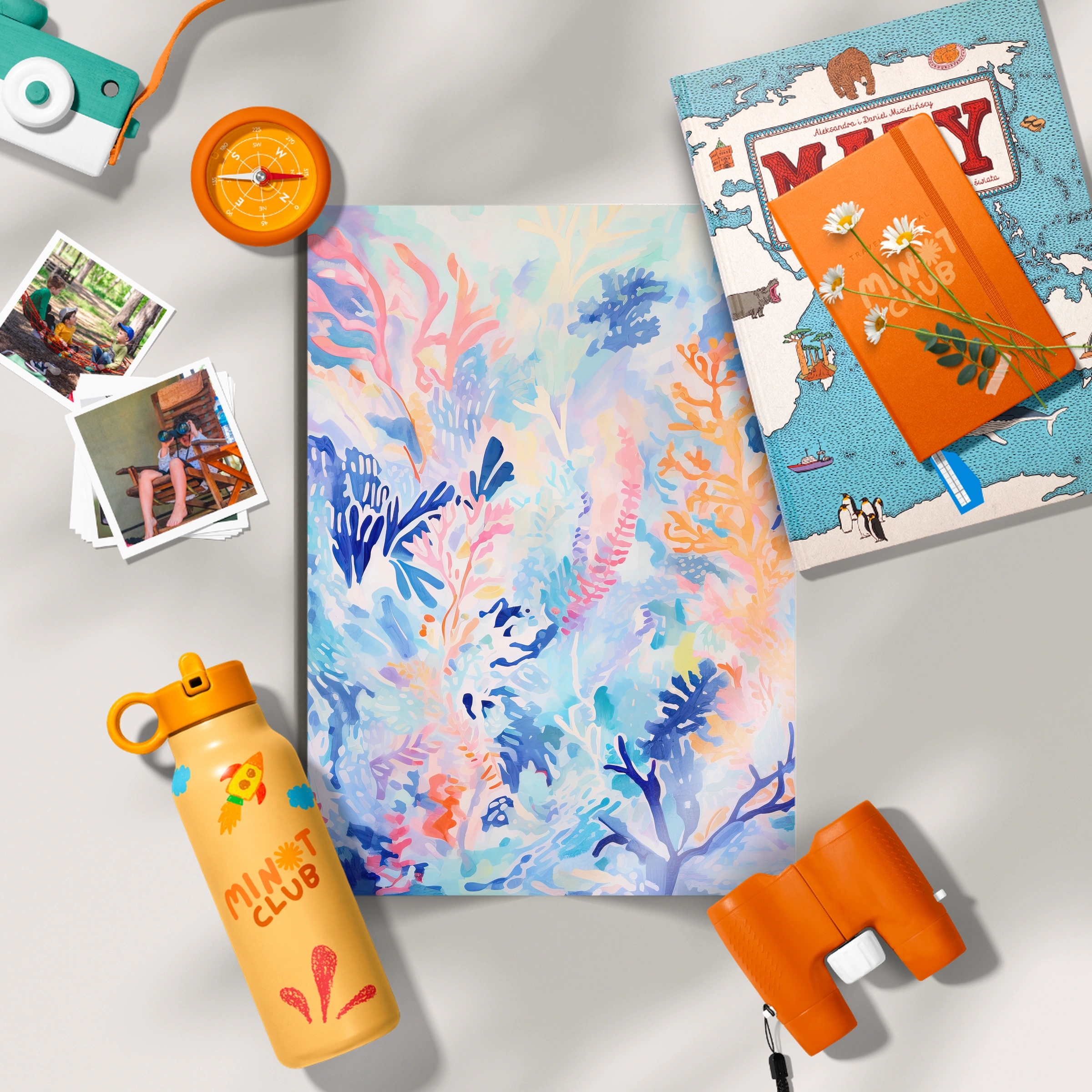 Reef Painting Nursery Print