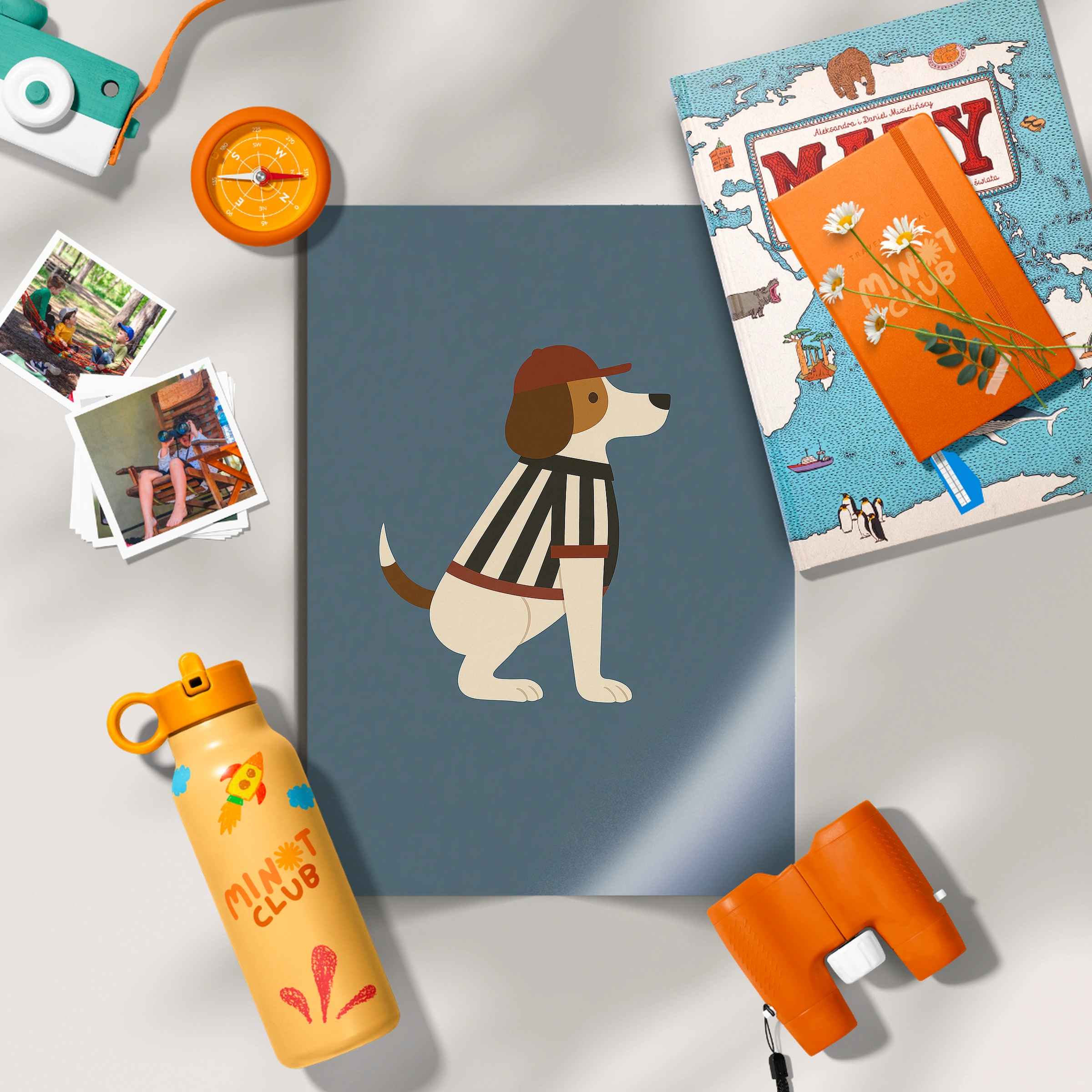 Referee Dog Nursery Print