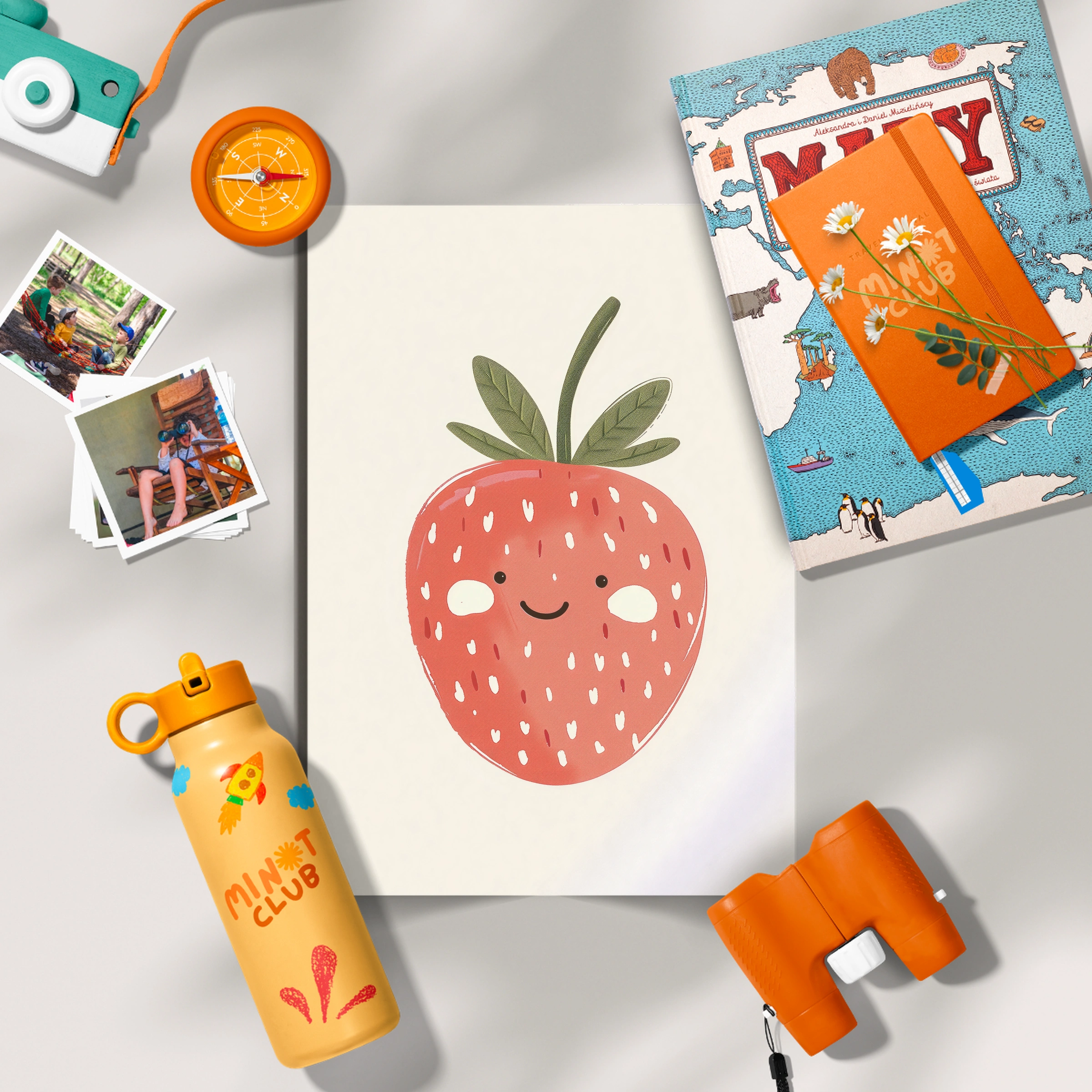 Ripe Strawberry Nursery Print