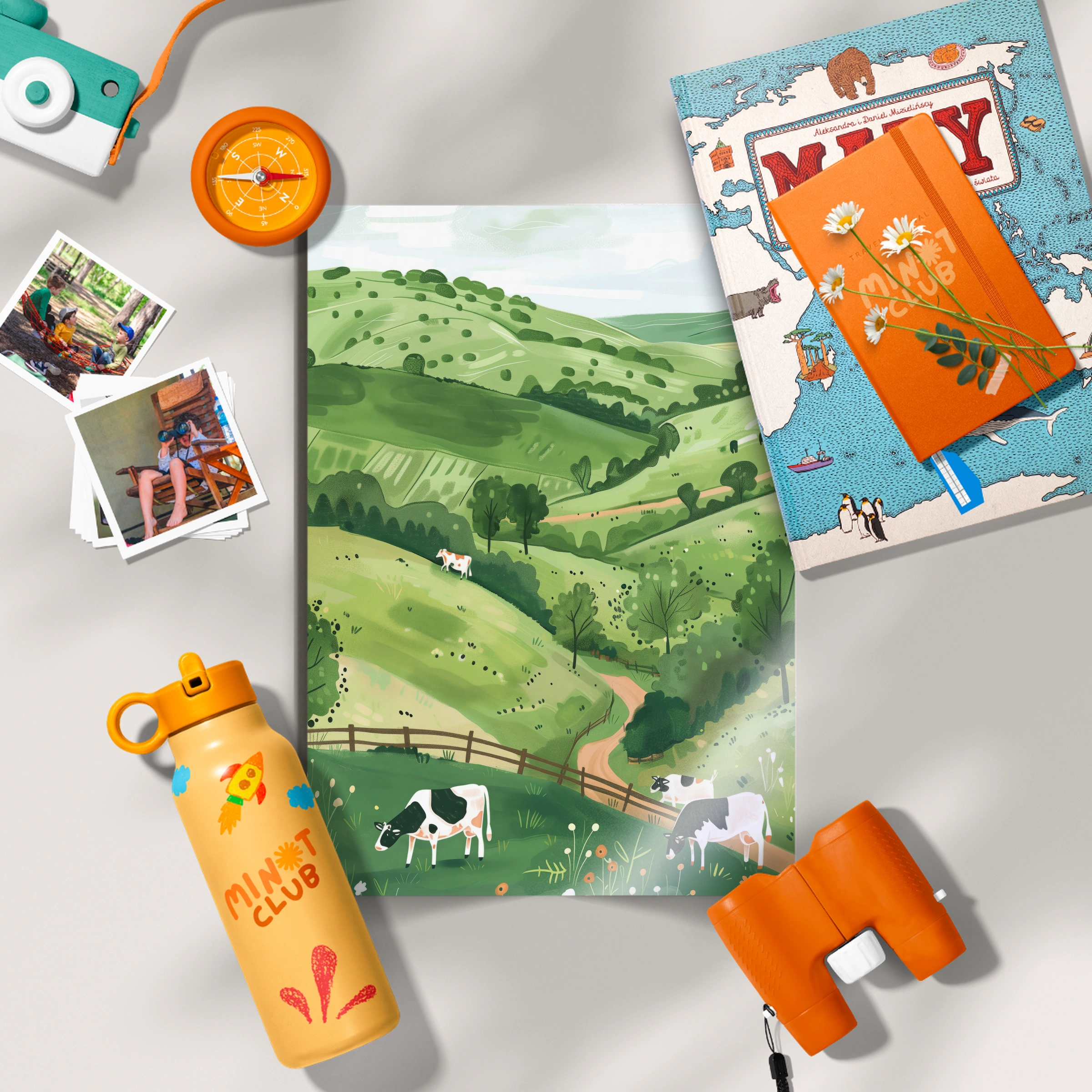Rolling Hills Nursery Print