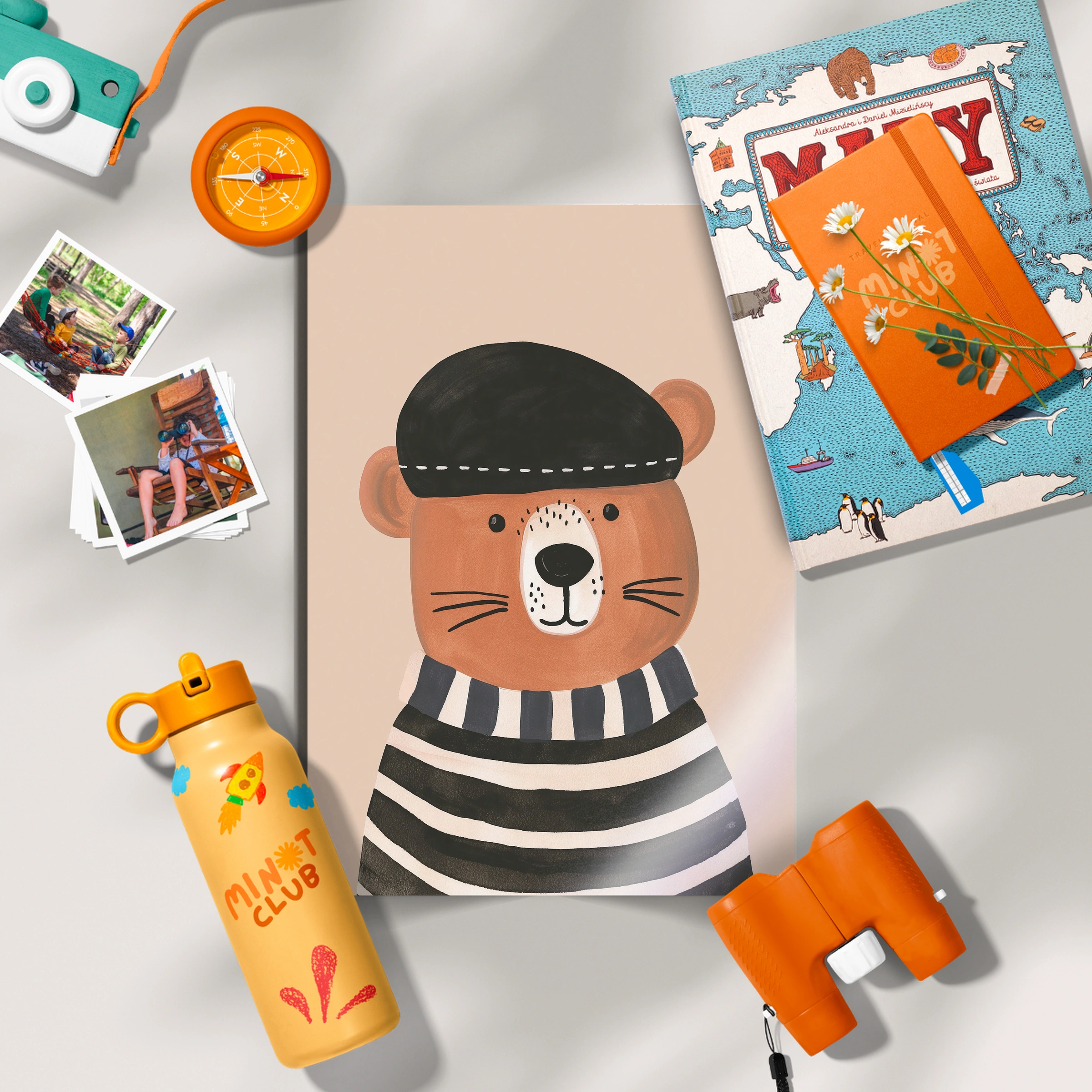 Sailor Bear Nursery Print