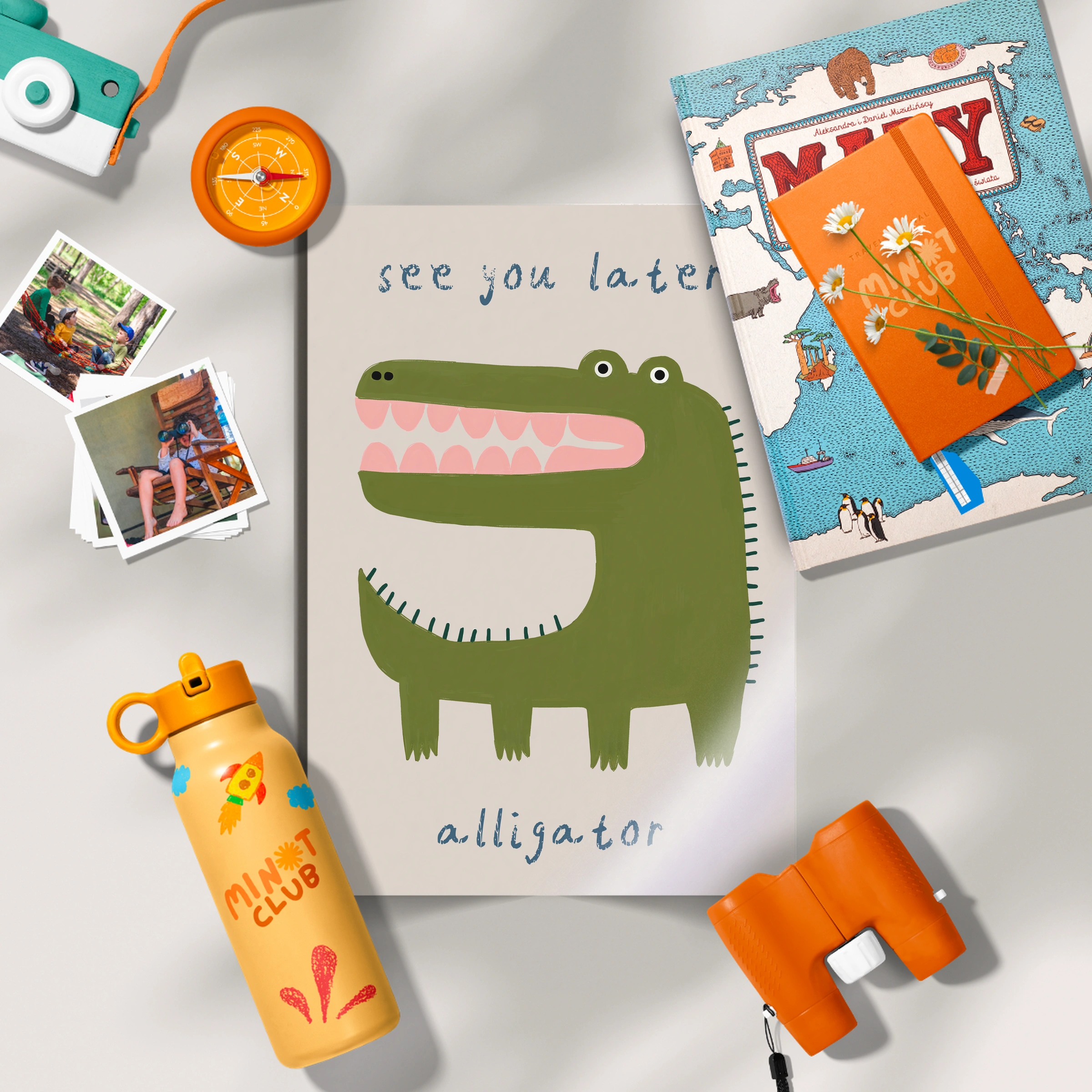 See You Later Alligator Nursery Print
