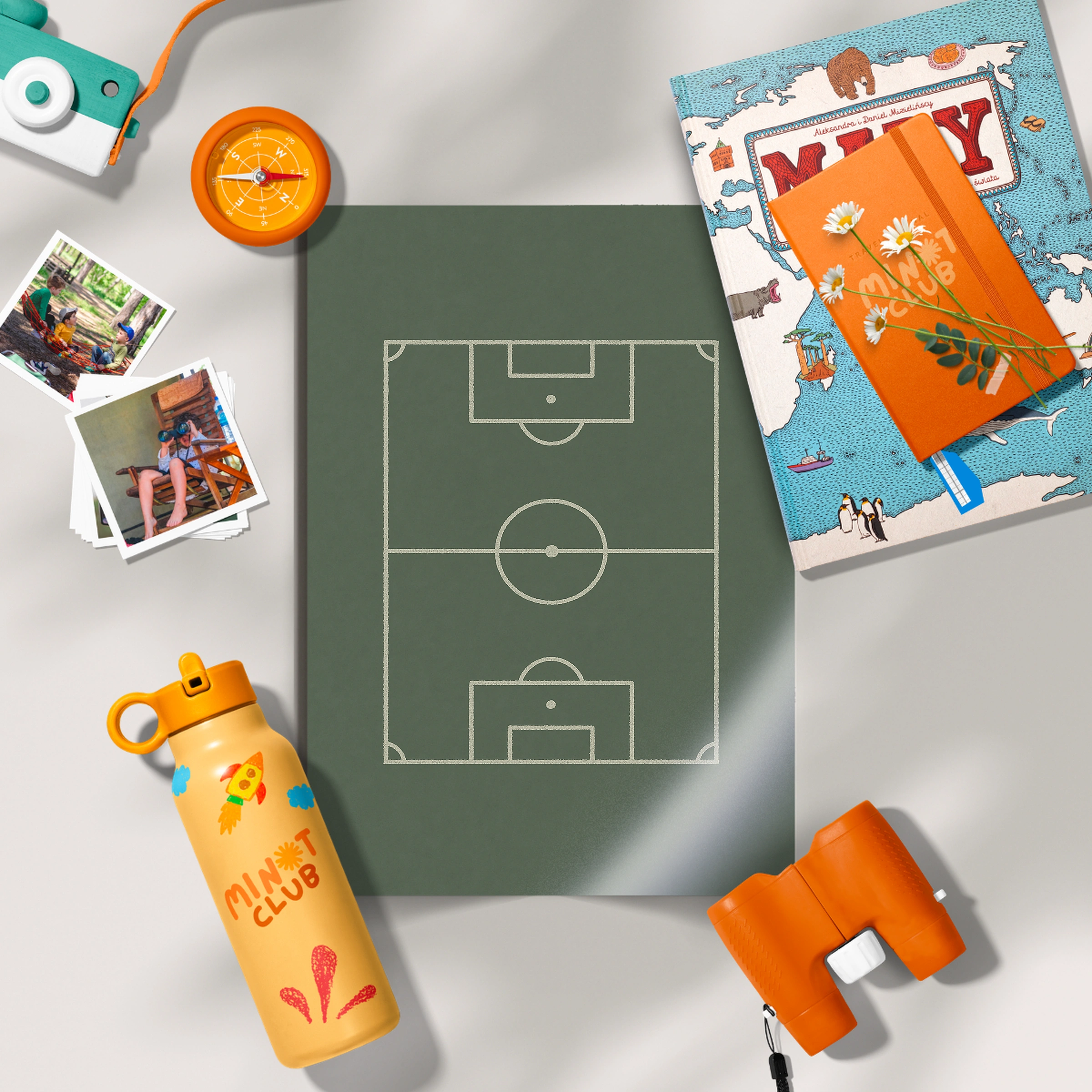 Soccer Field Nursery Print