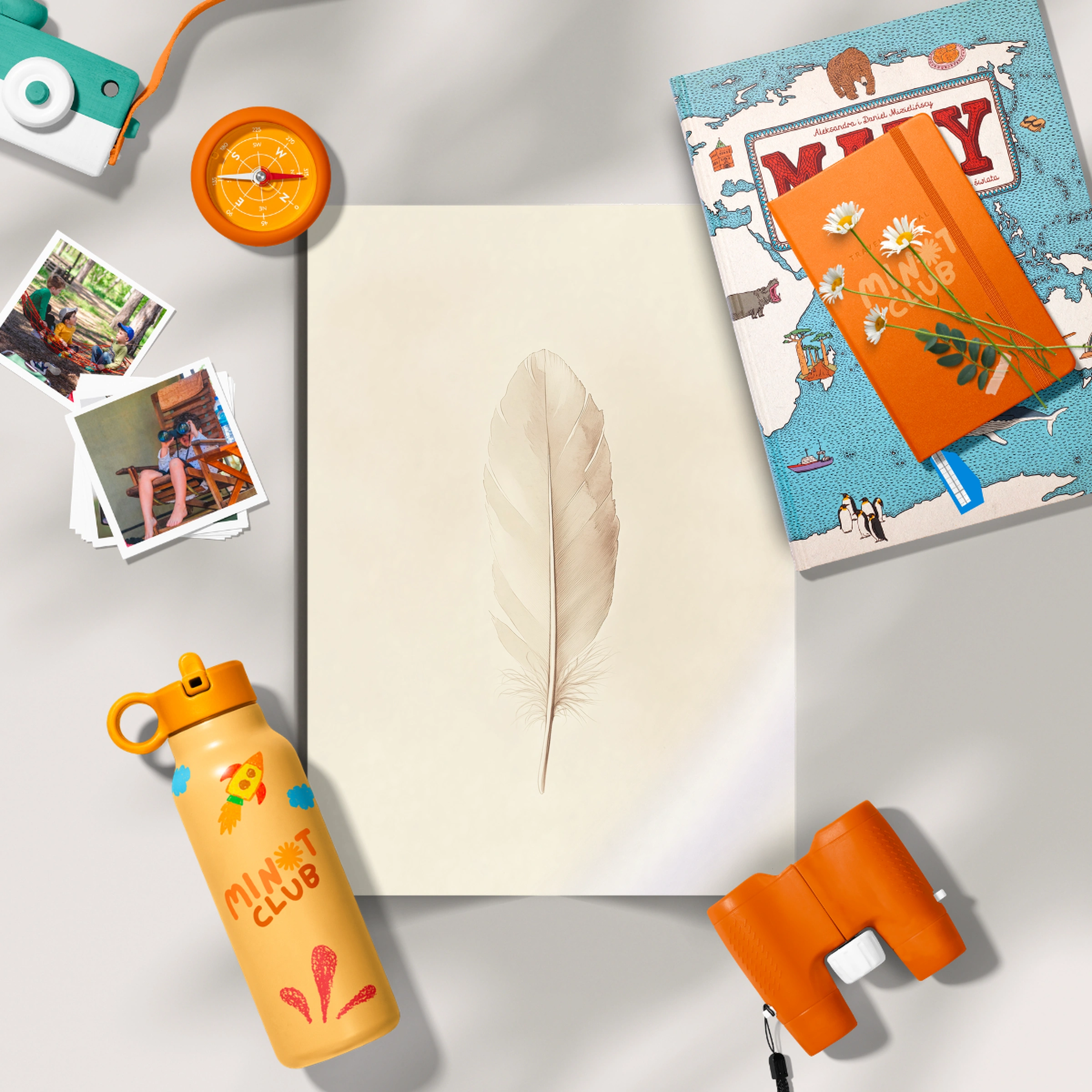 Soft Feather Nursery Print