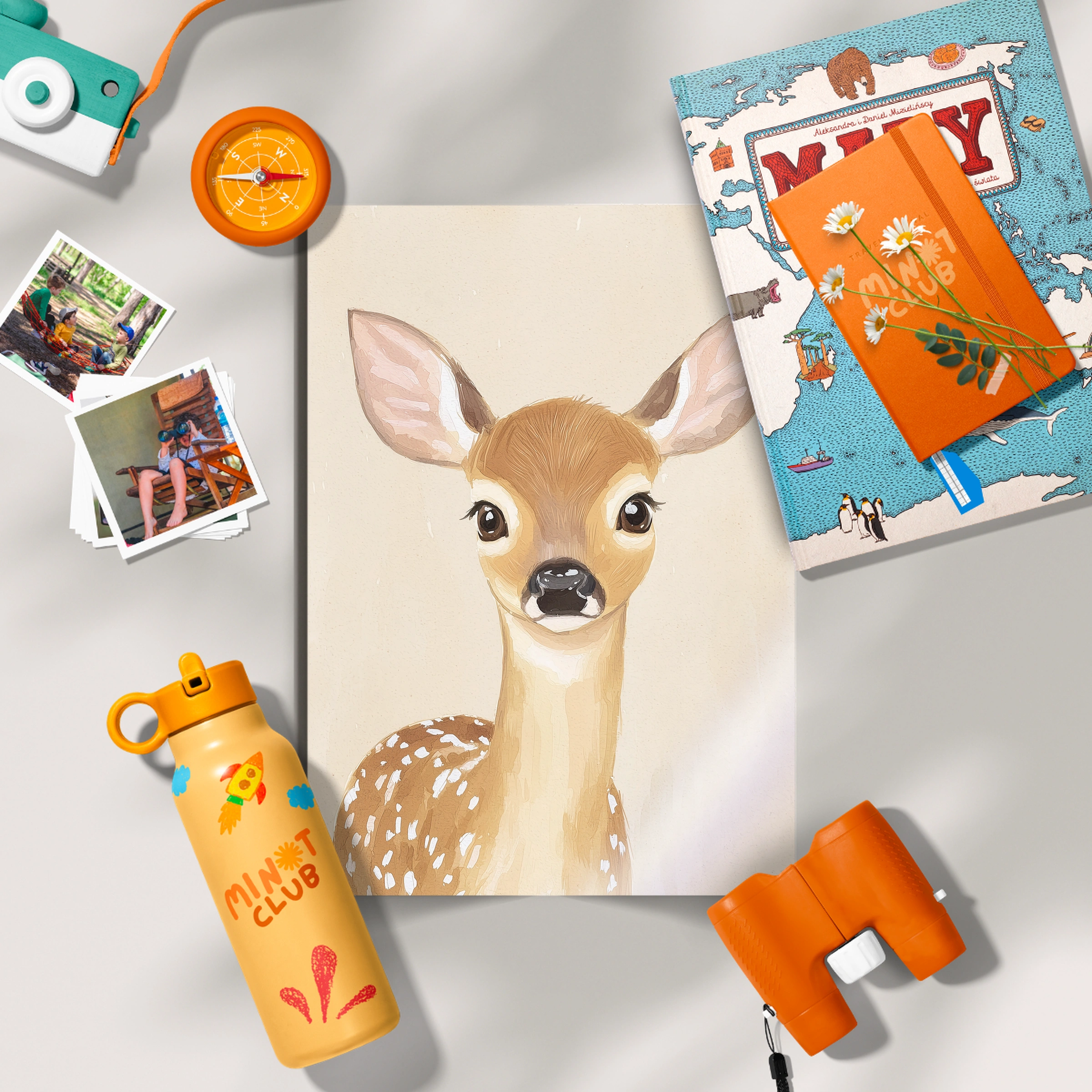 Spotted Fawn Nursery Print