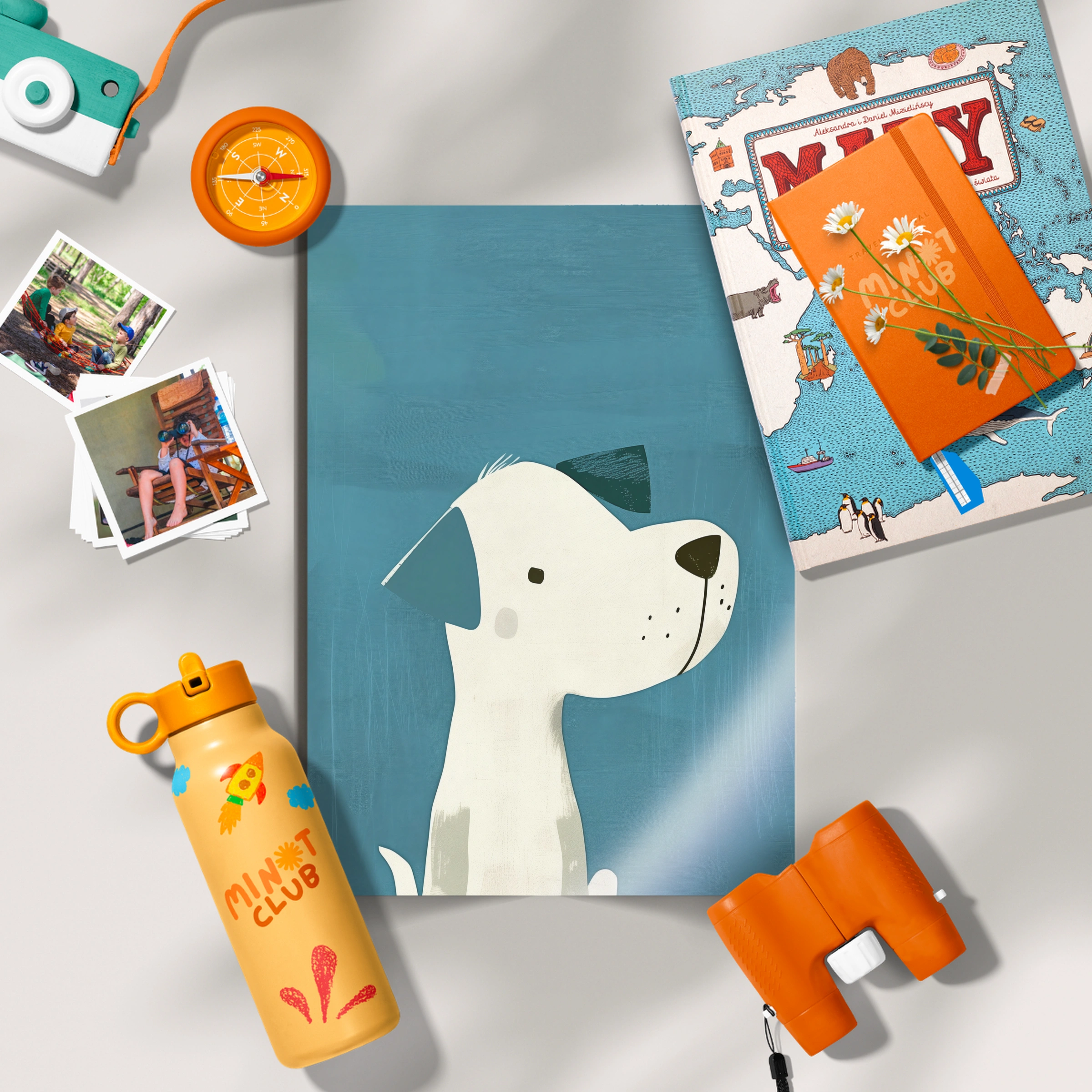 Spotty Dog Nursery Print