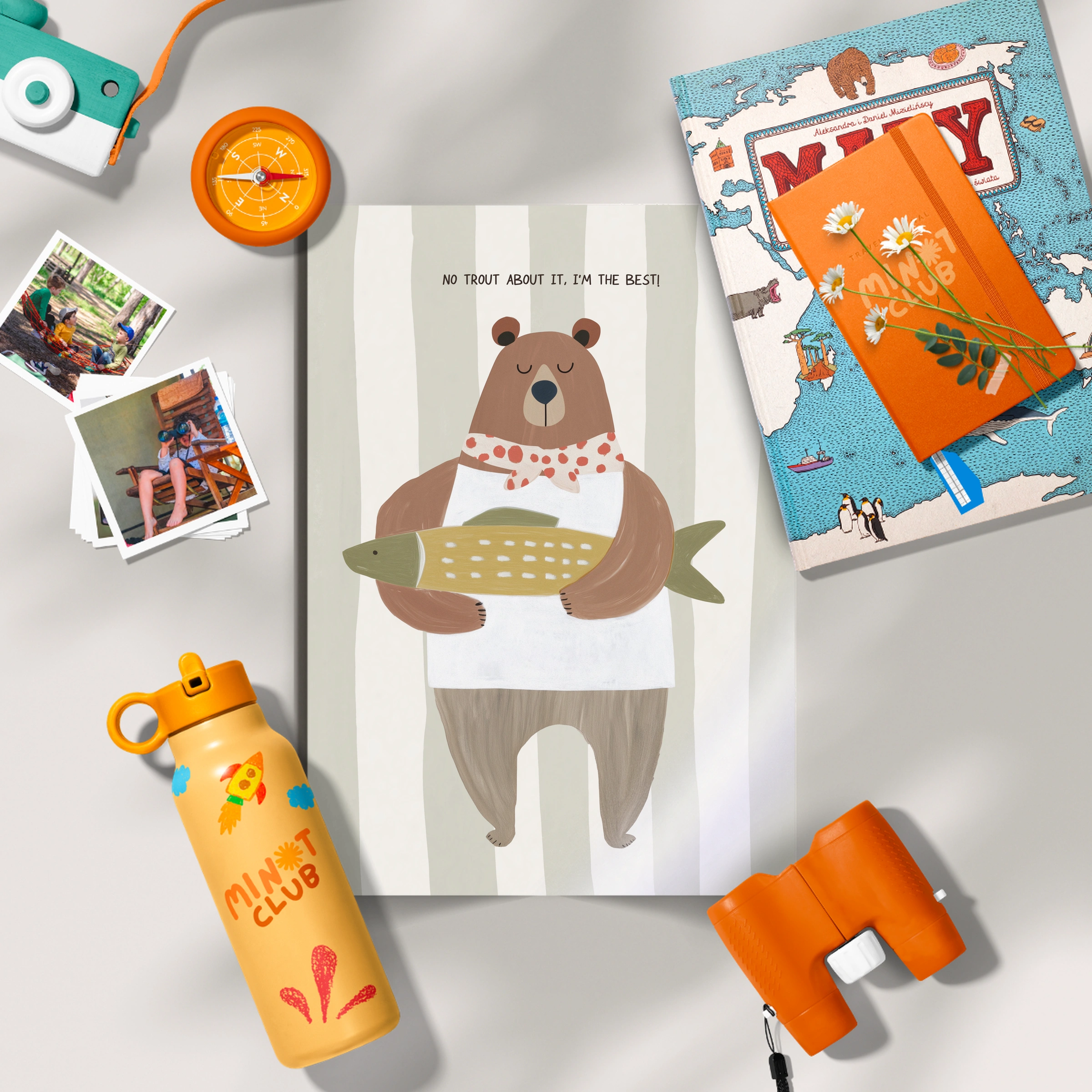 Storybook Bear Nursery Print
