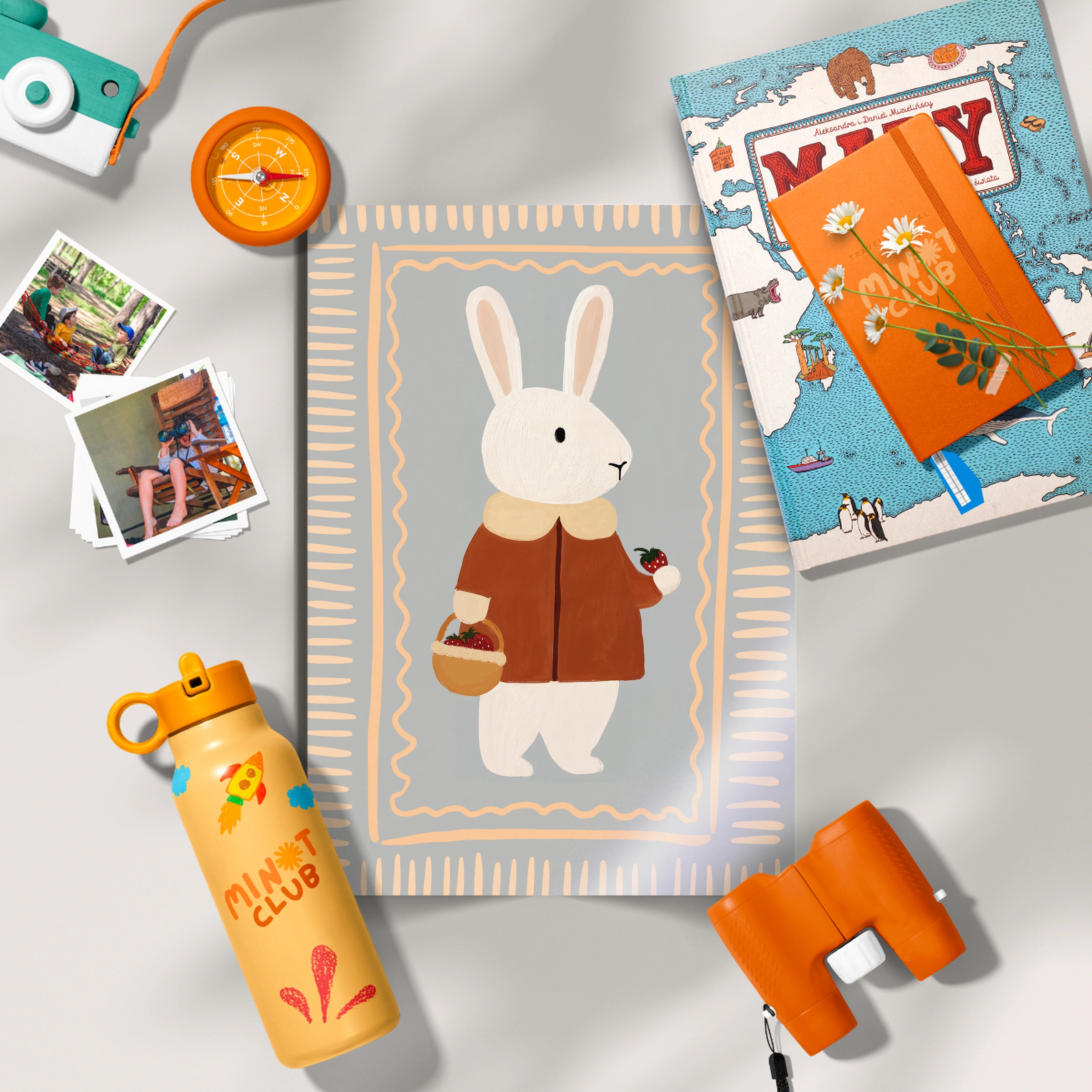 Storybook Bunny Nursery Print