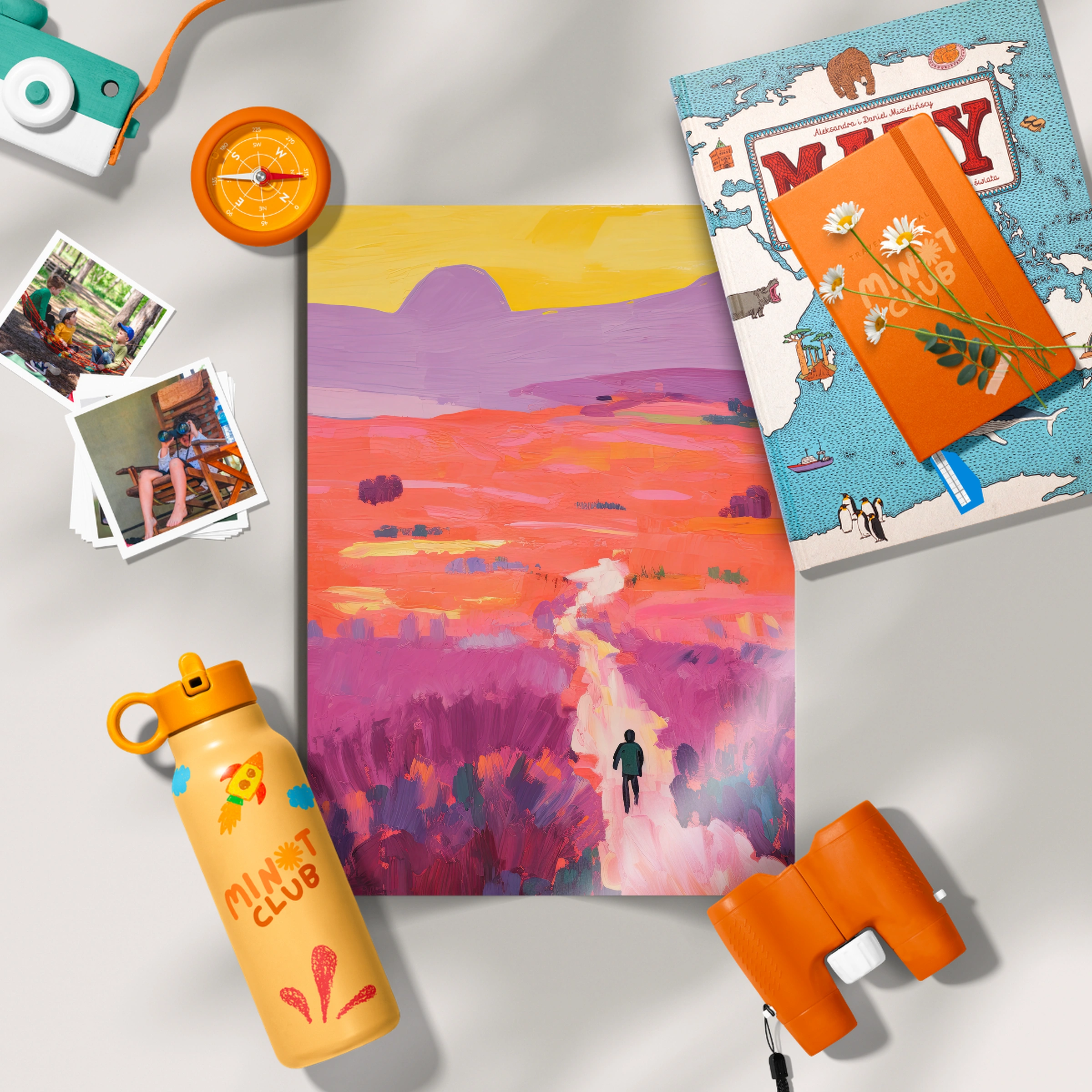 Sunset Fields Nursery Print
