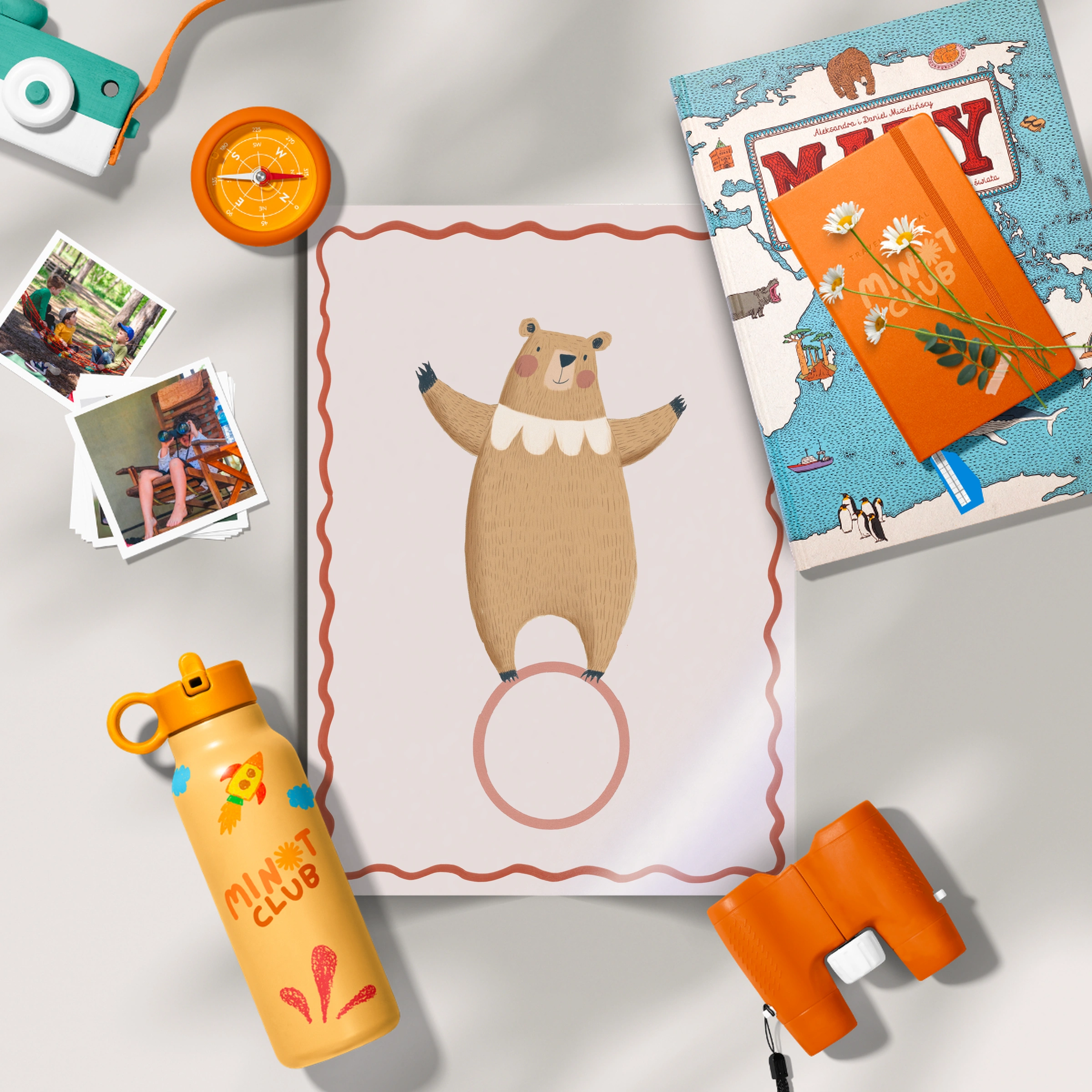 Sweet Little Bear Nursery Print