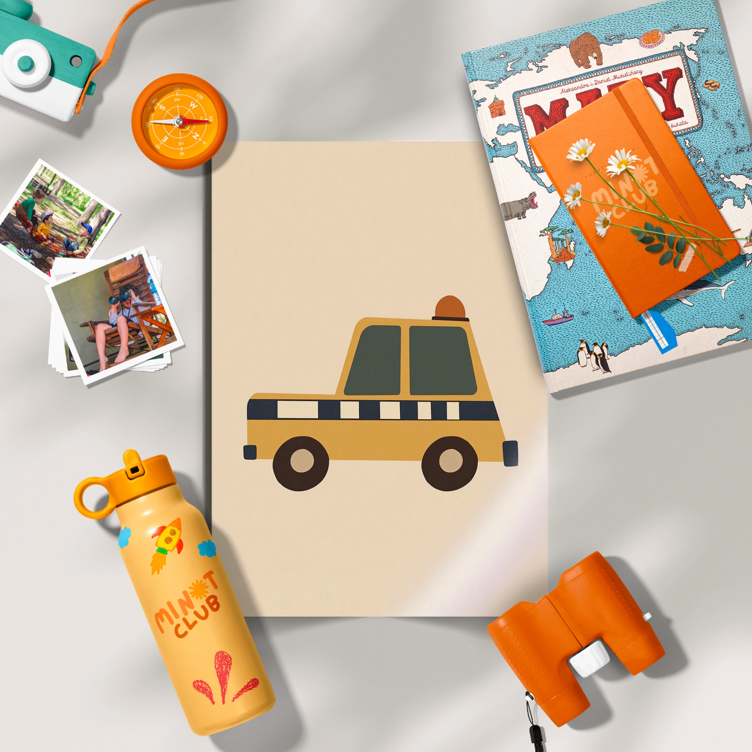 Taxi Cab Nursery Print