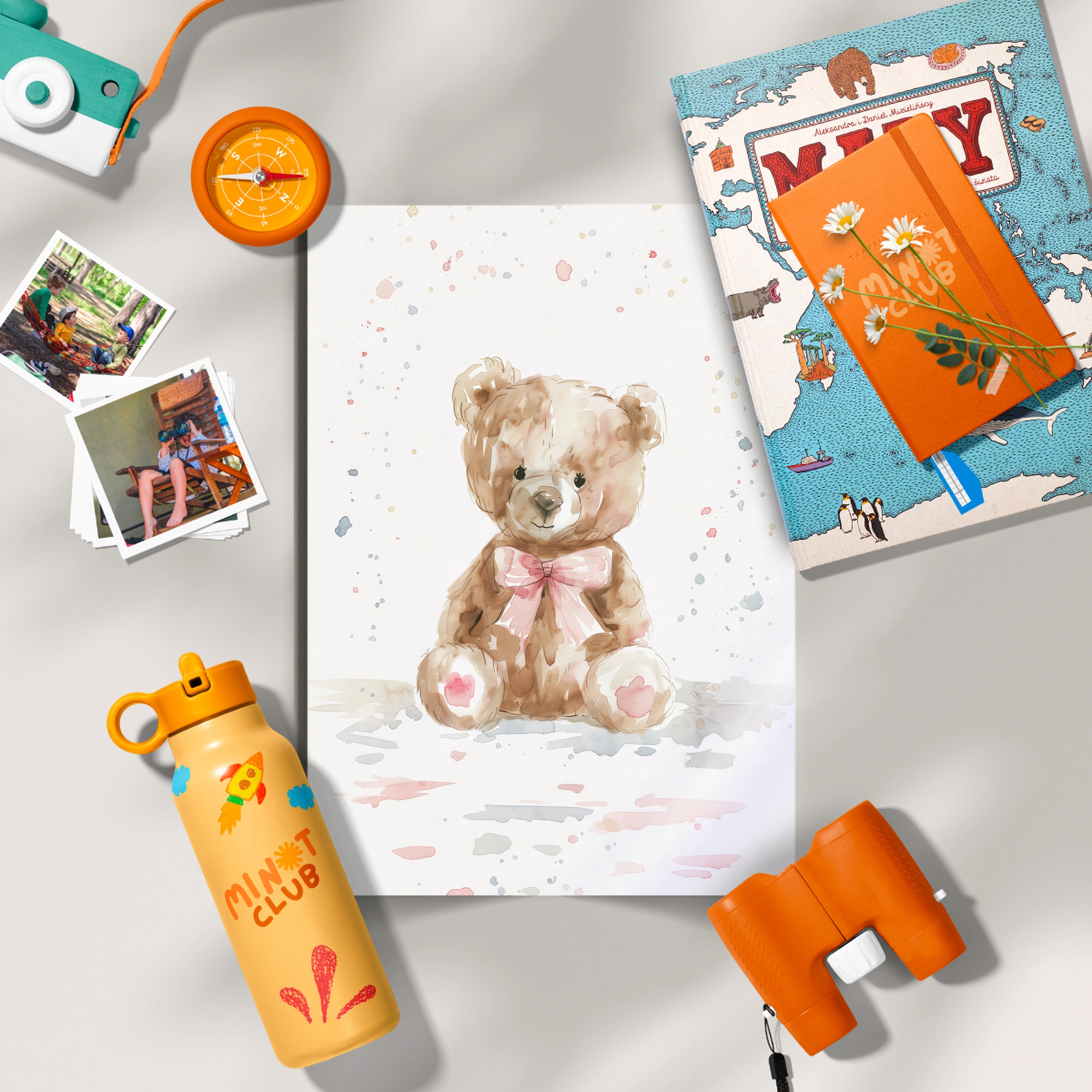 Teddy Bear Nursery Print