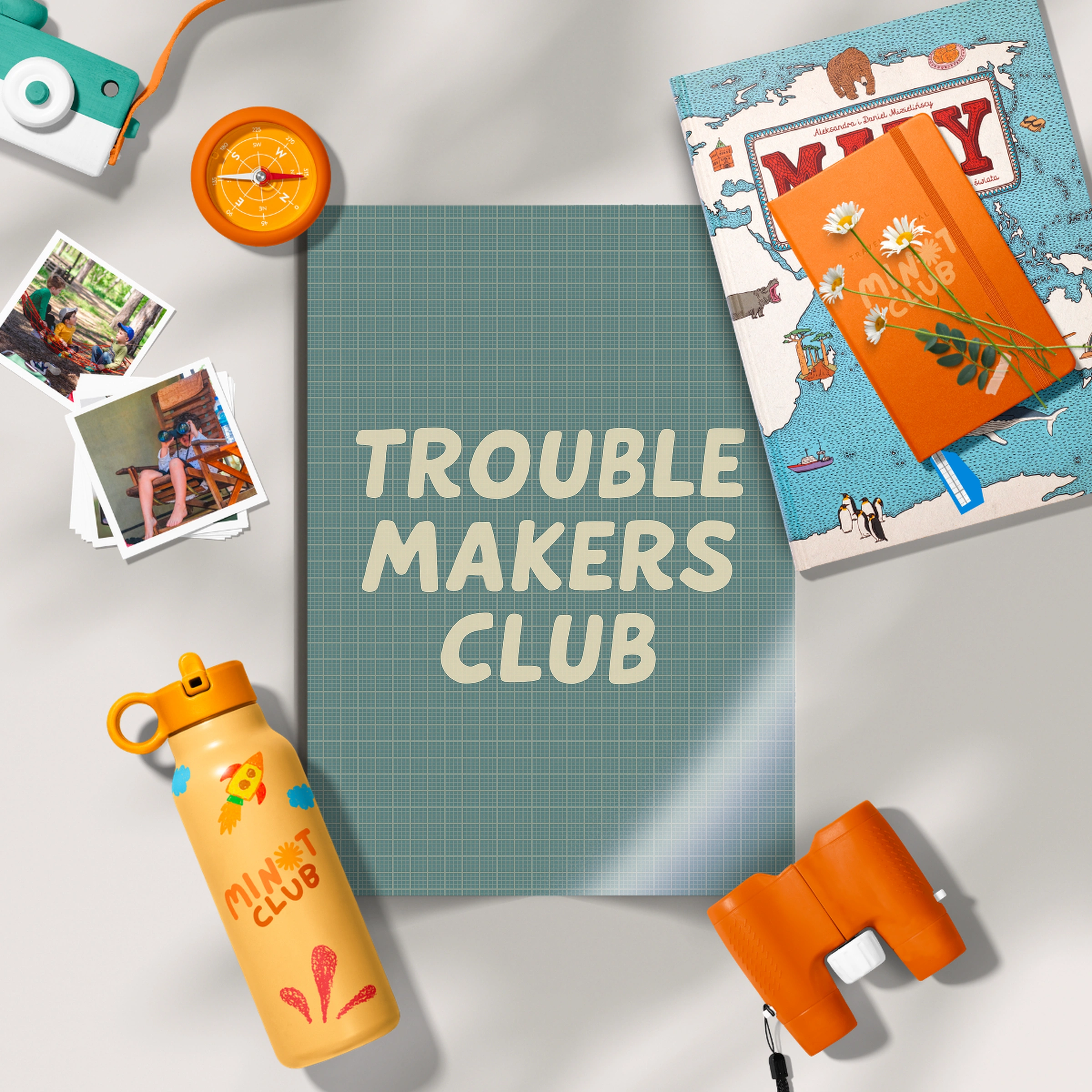 Trouble Makers Club Nursery Print