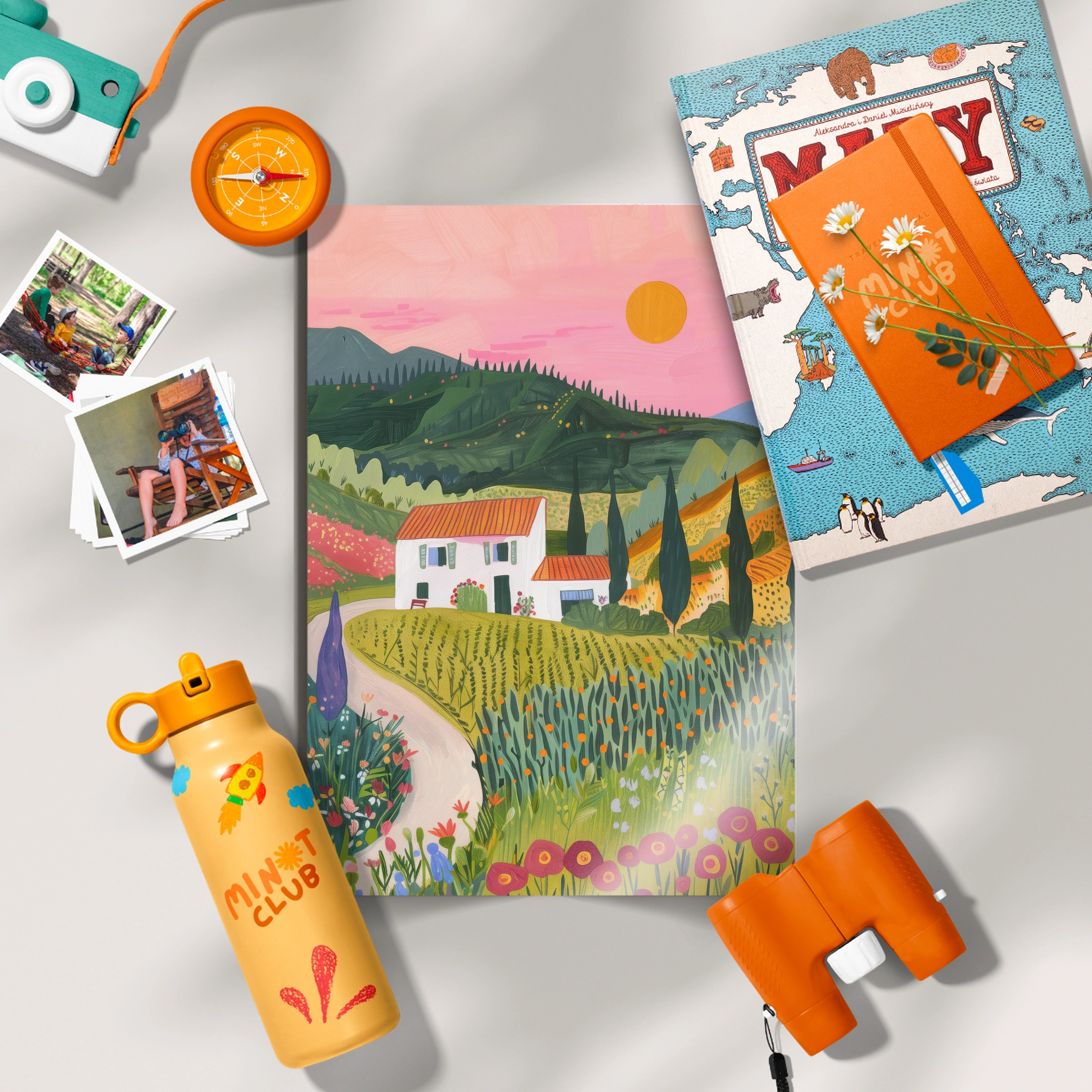 Tuscan Village Nursery Print