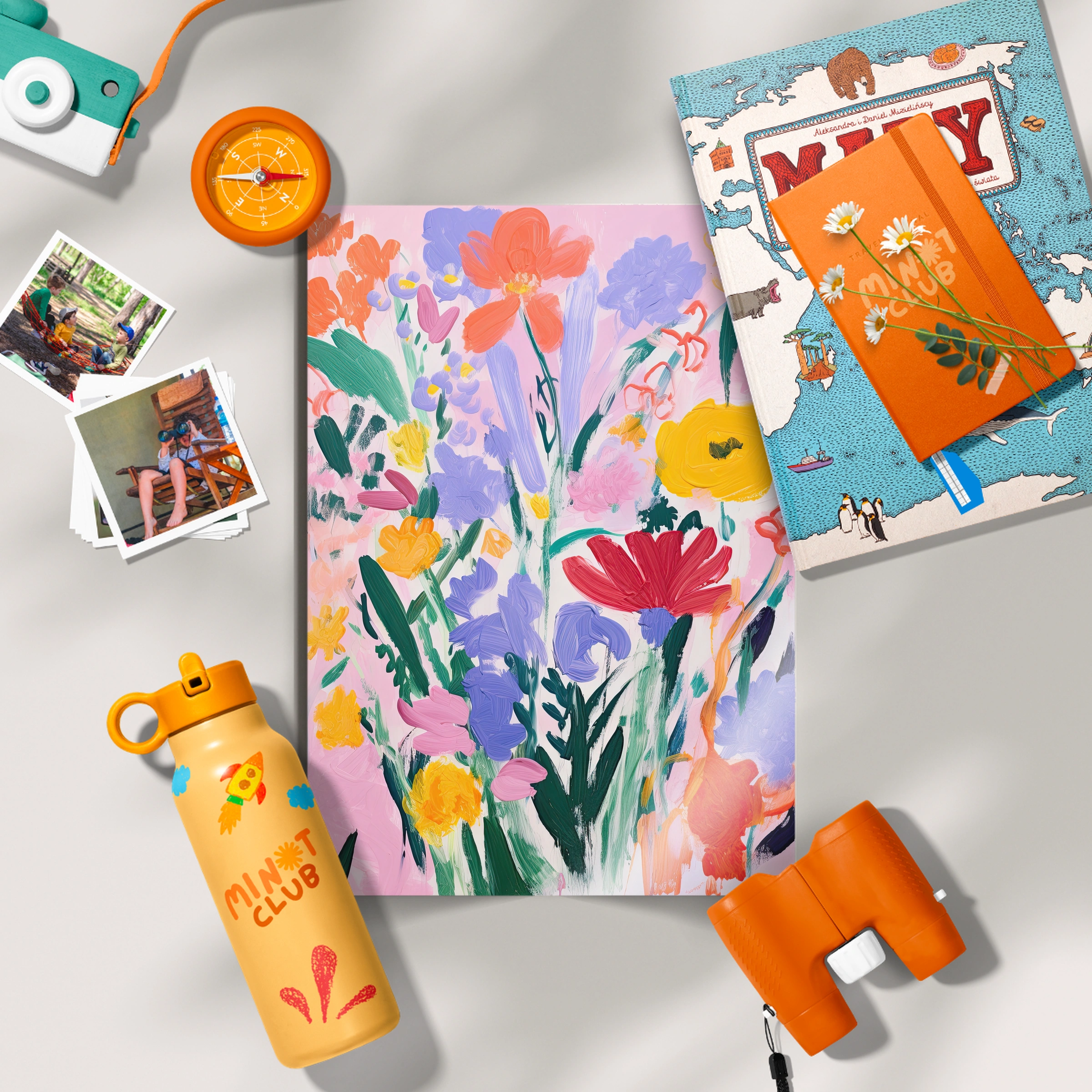 Wildflower Bouquet Nursery Print